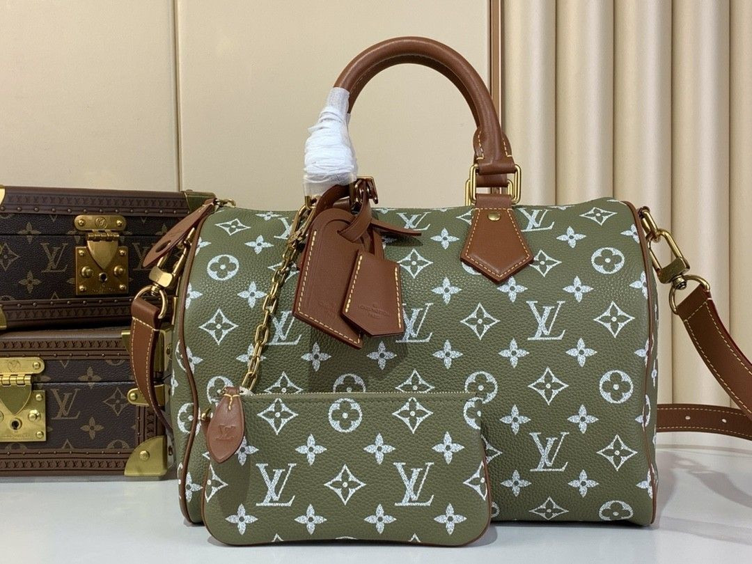 LV Speedy P9 Bandoulière 30 M15241 30x21x17cm - Image 2