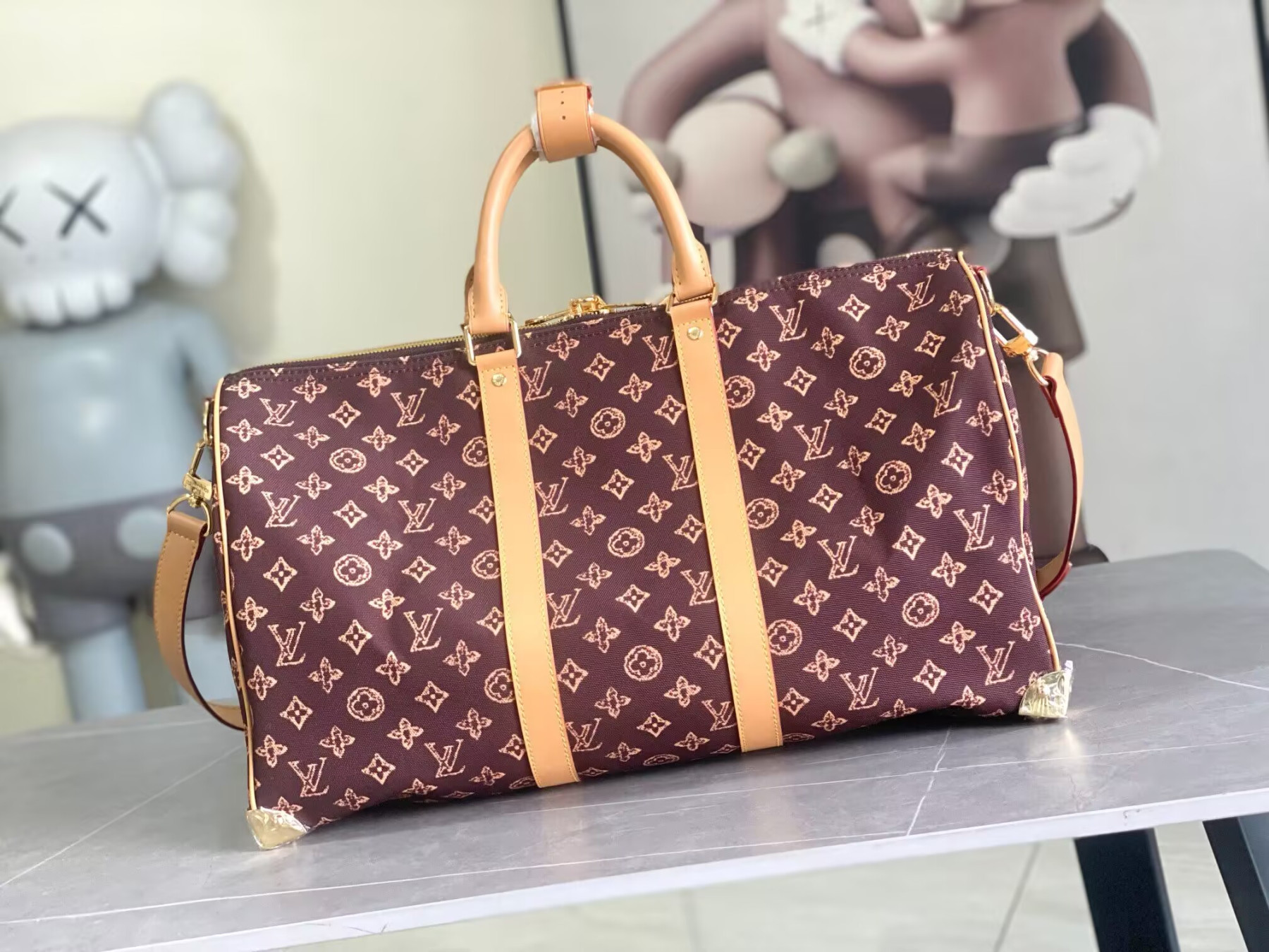LV Keepall Trunk 45 M28339( 27x45x20cm) - Image 3