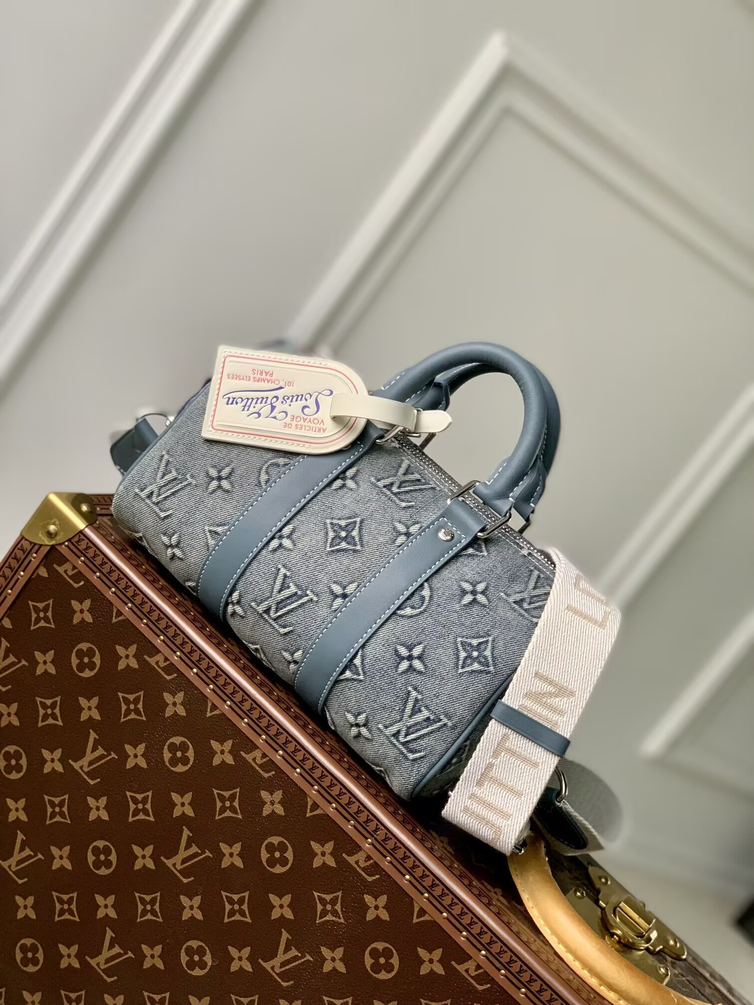 LV Keepall Bandoulière 25 M22762 25 x 15 x 11 cm - Image 2