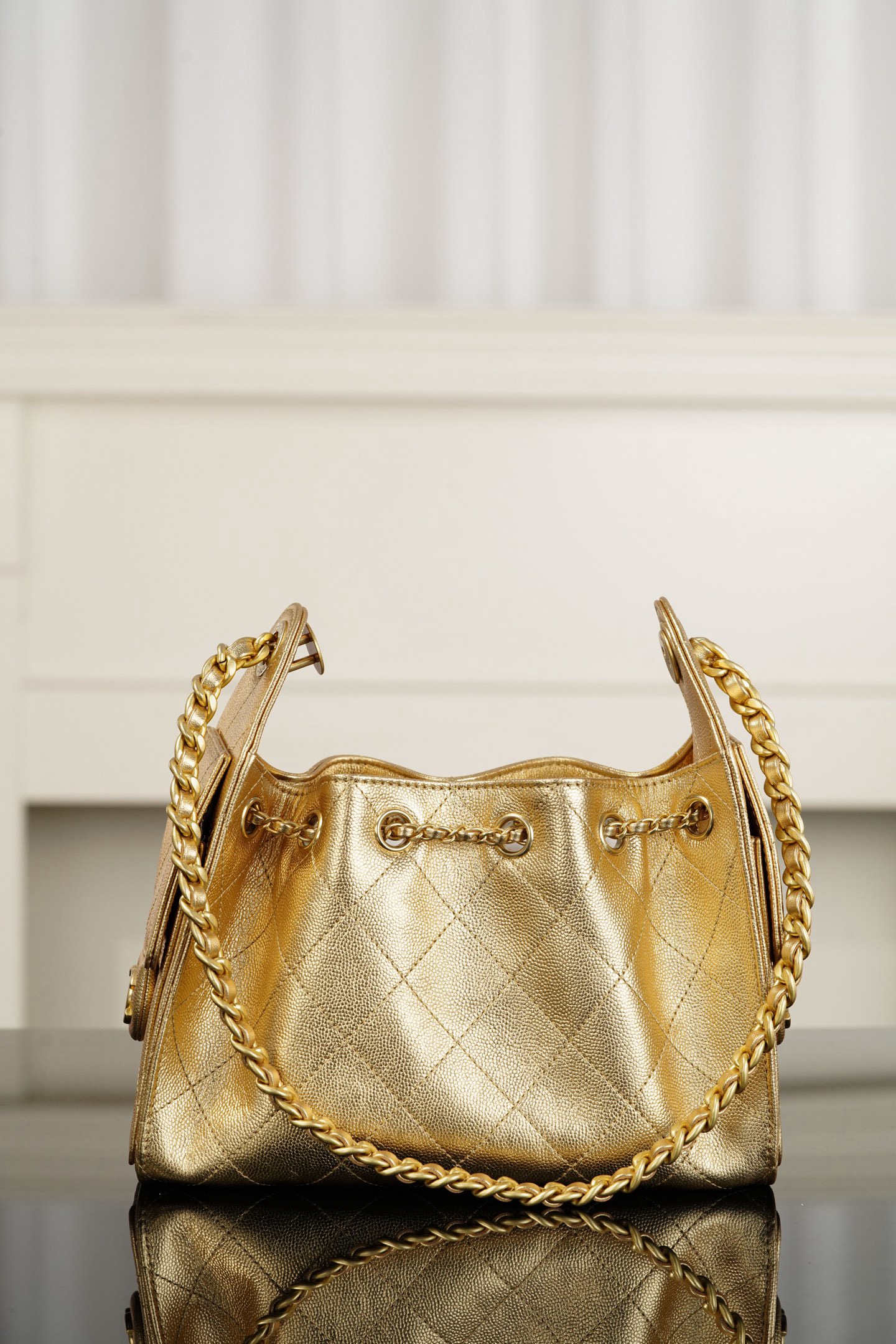 CHANEL 25 MINI HANDBAG AS5631 31 (22*20*12.5cm) - Image 5