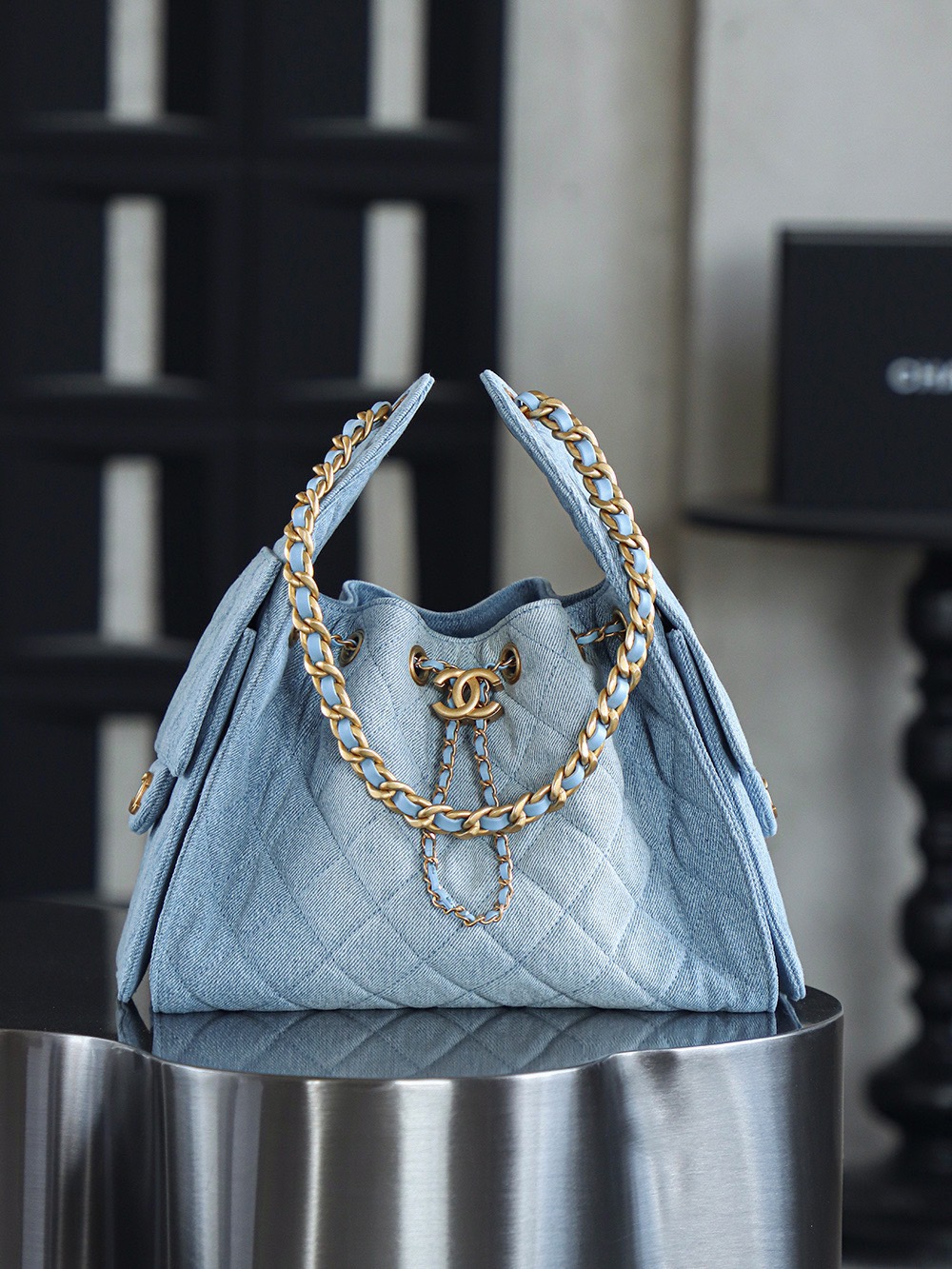 CHANEL MASTER 25 SMALL HANDBAG AS5293 (3026*14cm) - Image 2