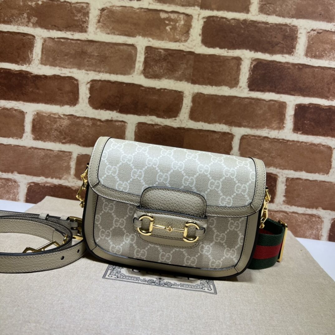 GUCCI HORSEBIT 1955 SHOULDER BAG 20.5x14.5x5cm