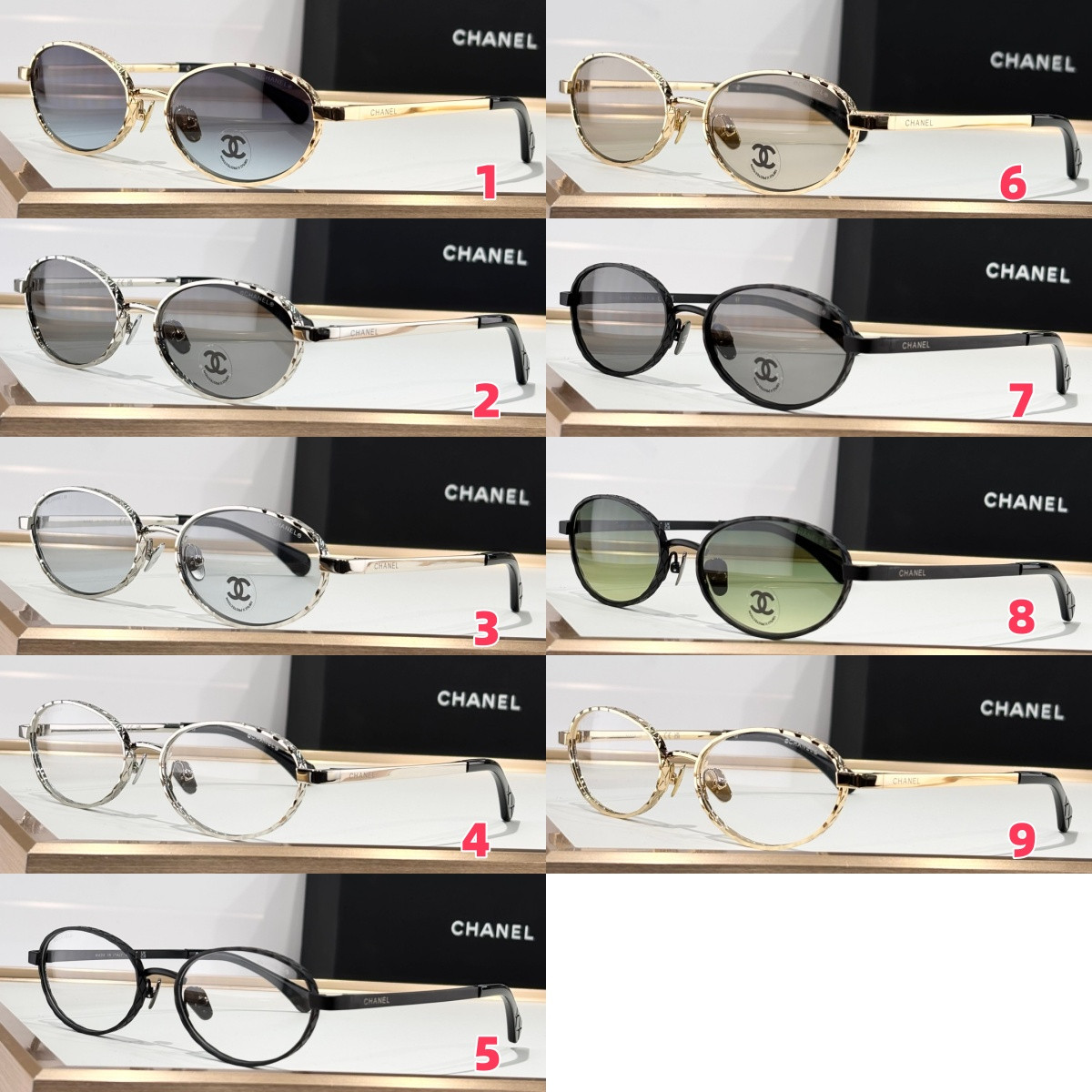 Chanel Glasses CH2227-S 58-19-140 - Image 2