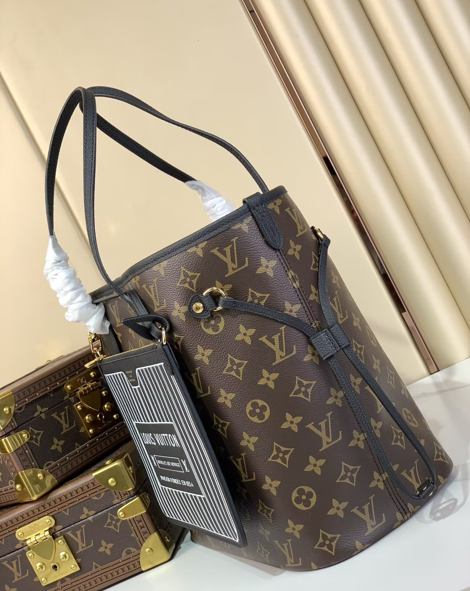 LV Neverfull MM Inside Out M11946 (31*28*14cm) - Image 7