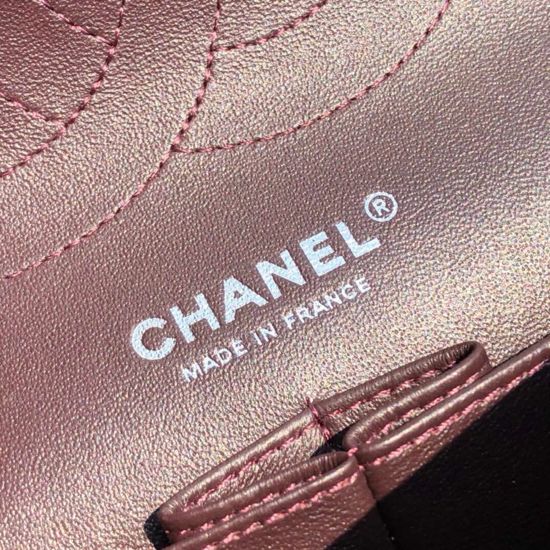 Chanel Classic Flap Jumbo 30cm CF black Silver - Image 7