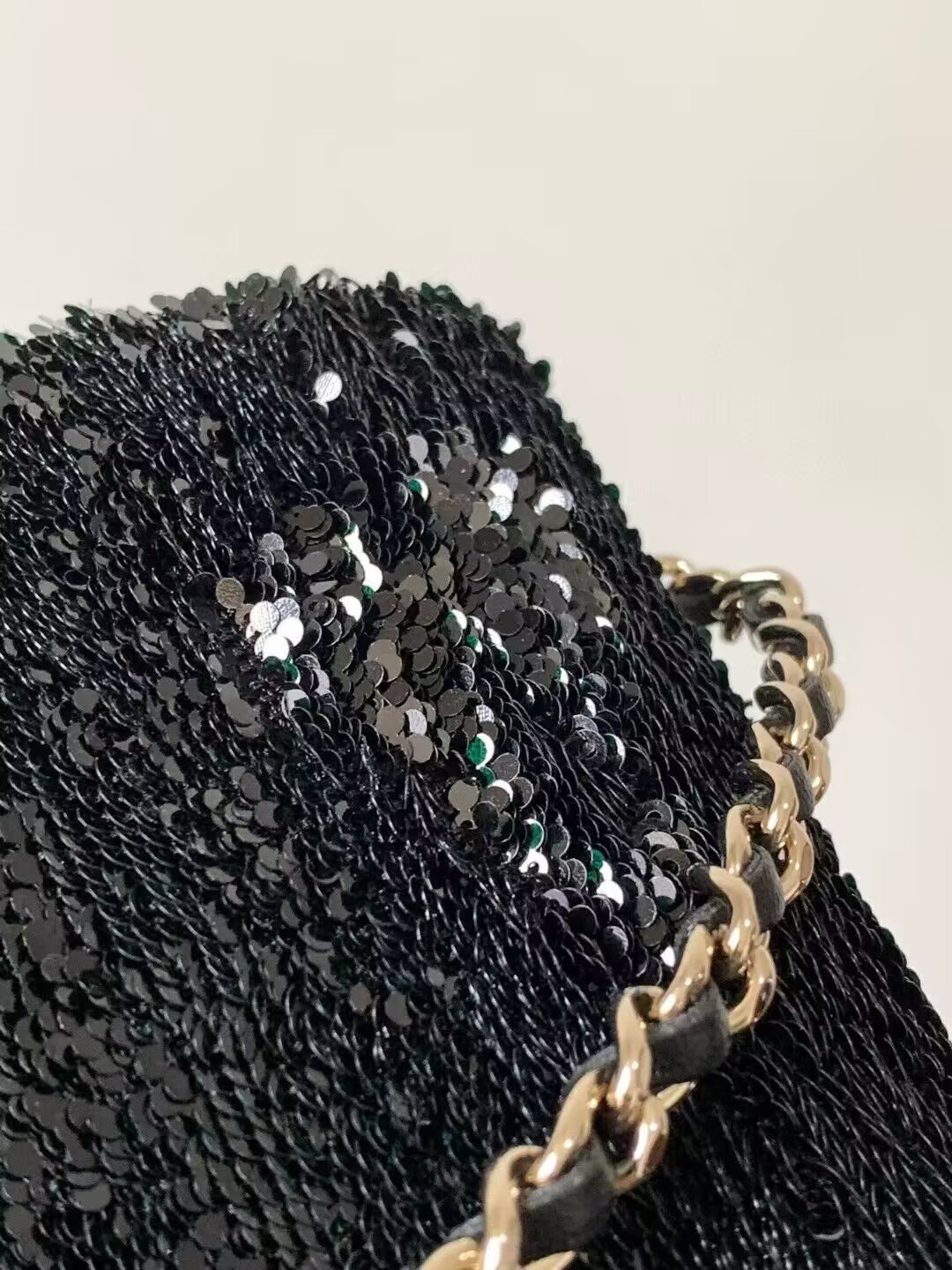 Chanel Mini CF Gram Glitter Dinner Bag 20x15x7cm - Image 9