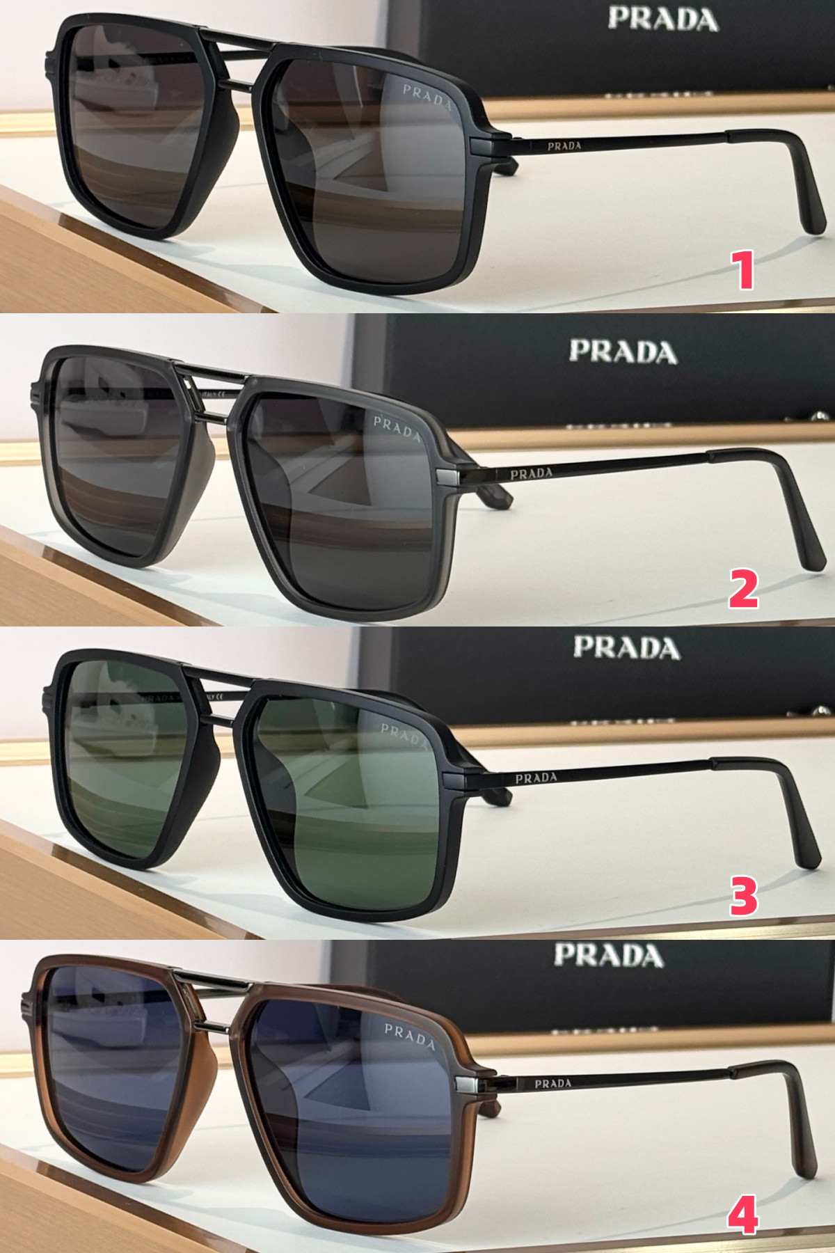 Prada Glasses PR70YS 58-18-147 - Image 2