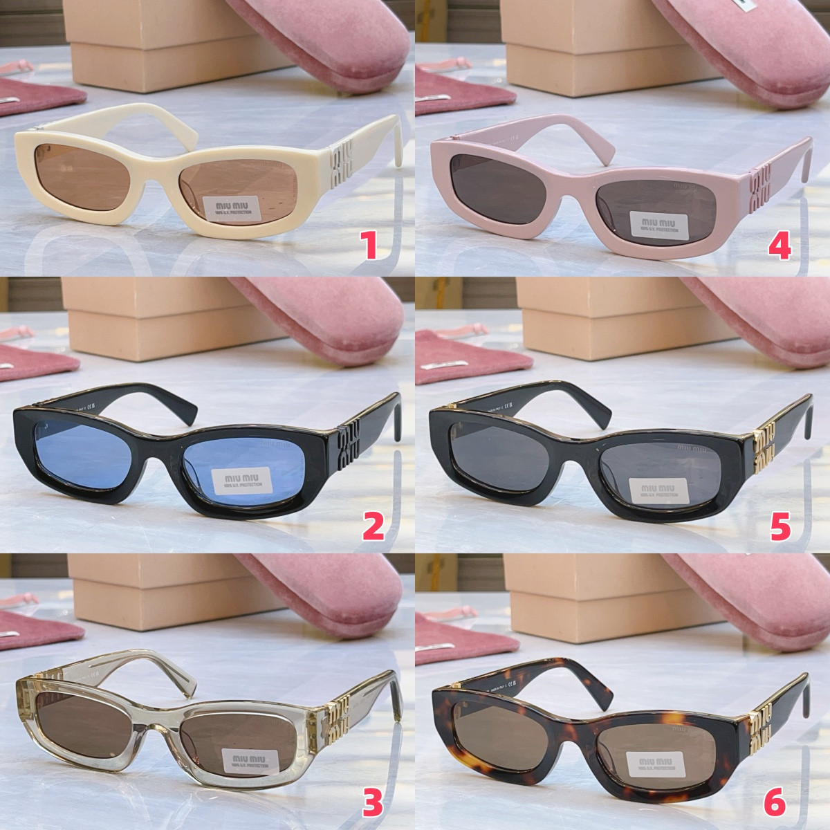 Miu Miu Glasses SMU B04-F 53-22-135