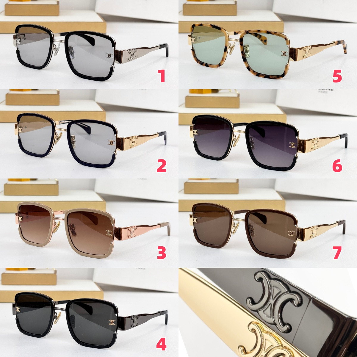 Celine Glasses CL40336F 55-23-145 - Image 2