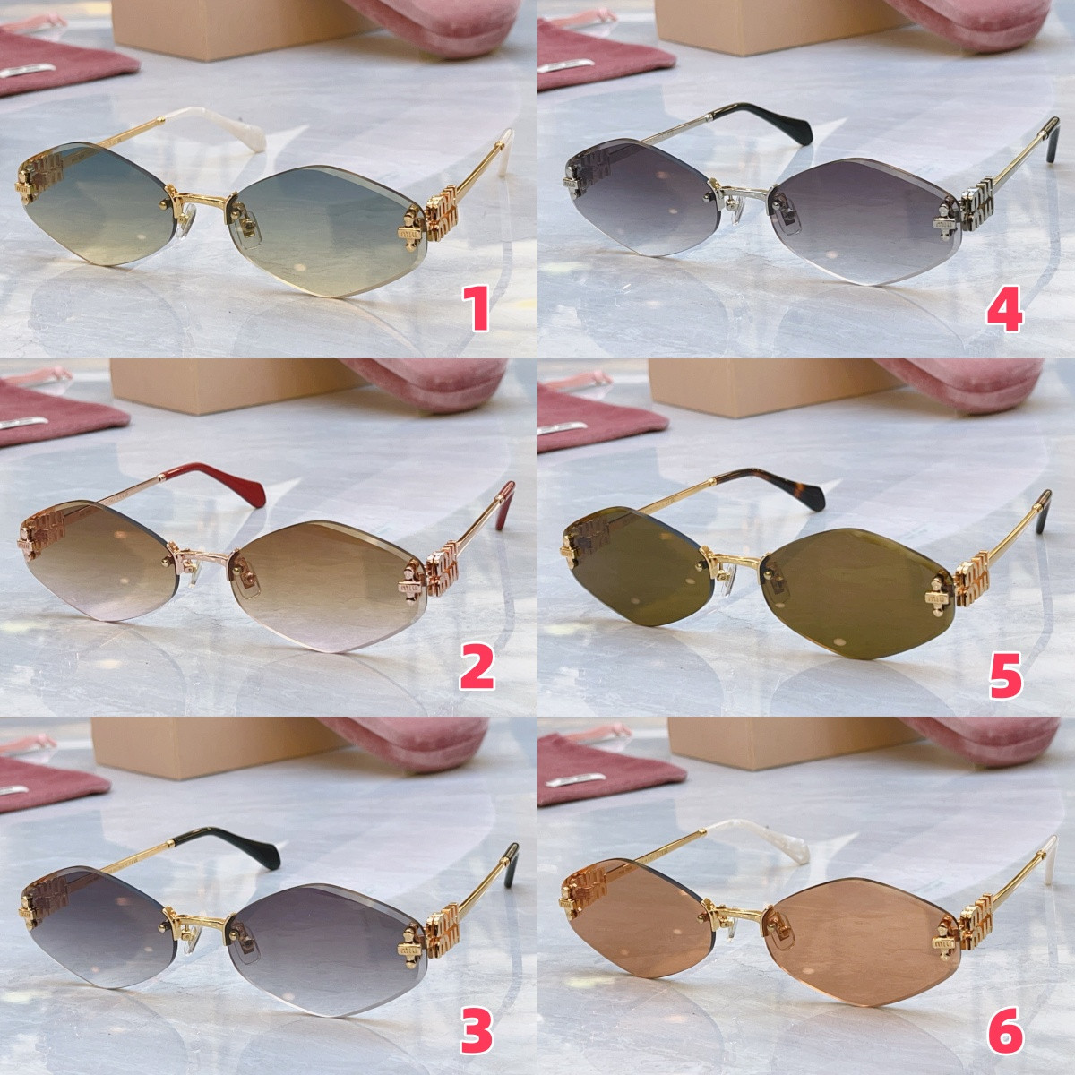 Miu Miu Glasses MU 167AV 62-19-143
