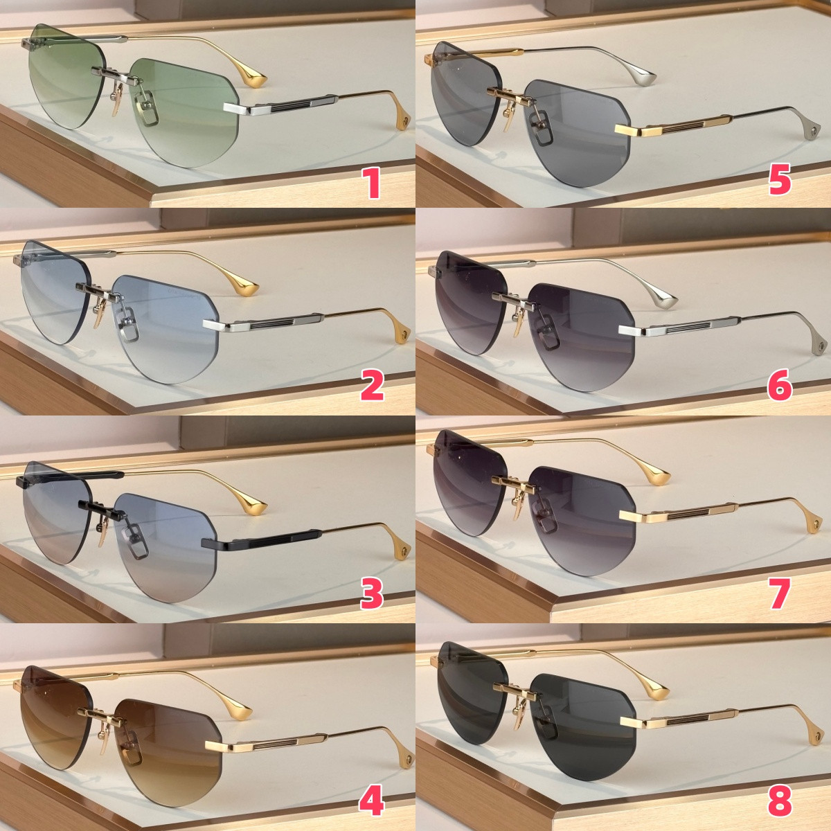 DITA Glasses DTS183-A 56-15-143 - Image 2