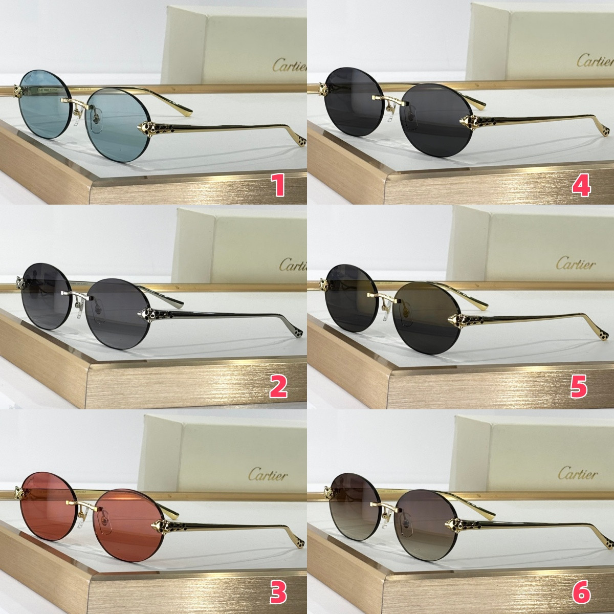 Cartier Glasses CT0586S 58-17-143 - Image 2