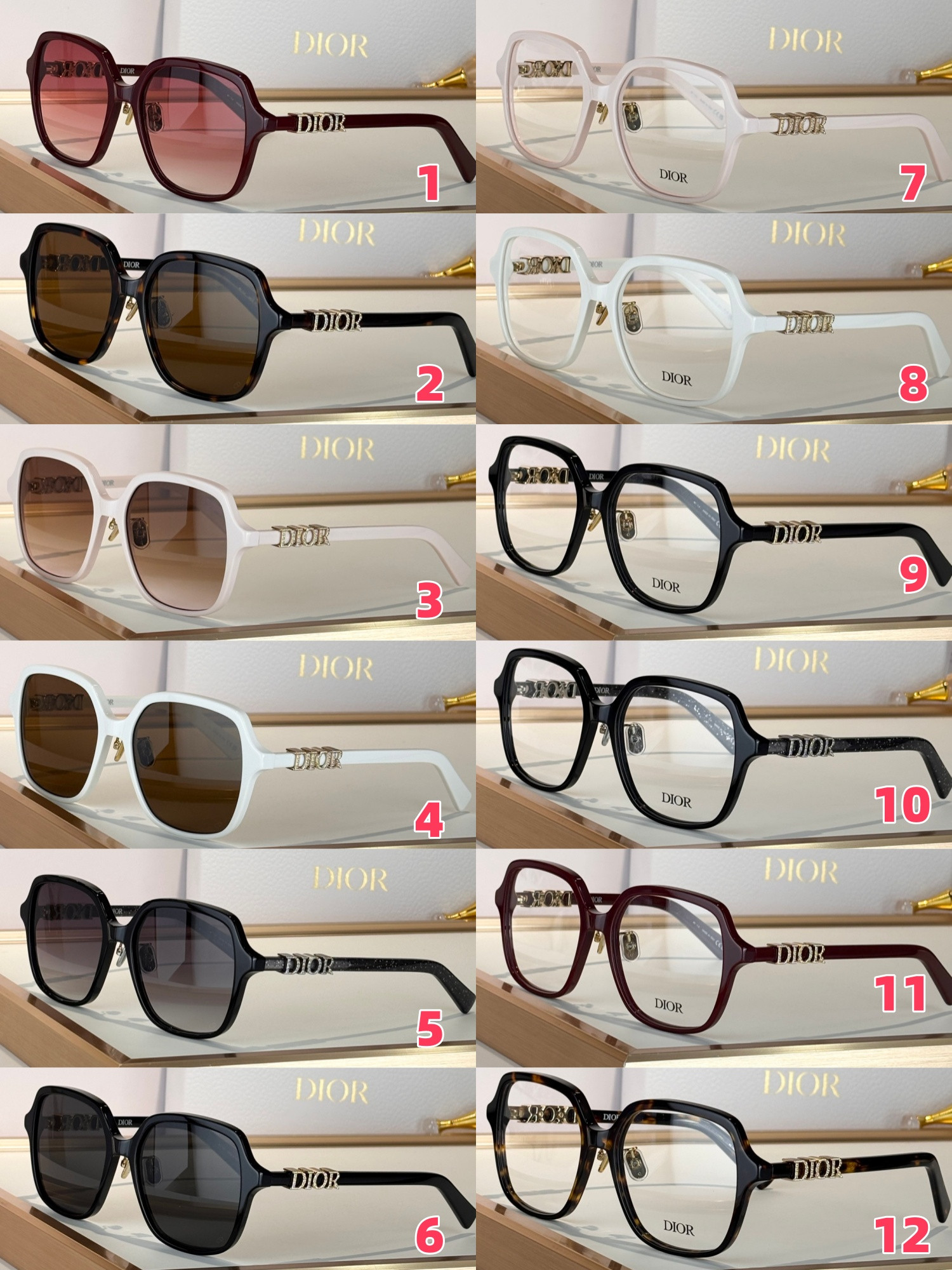 Dior Glasses Dior Treasure S1F 56-18-145 - Image 2