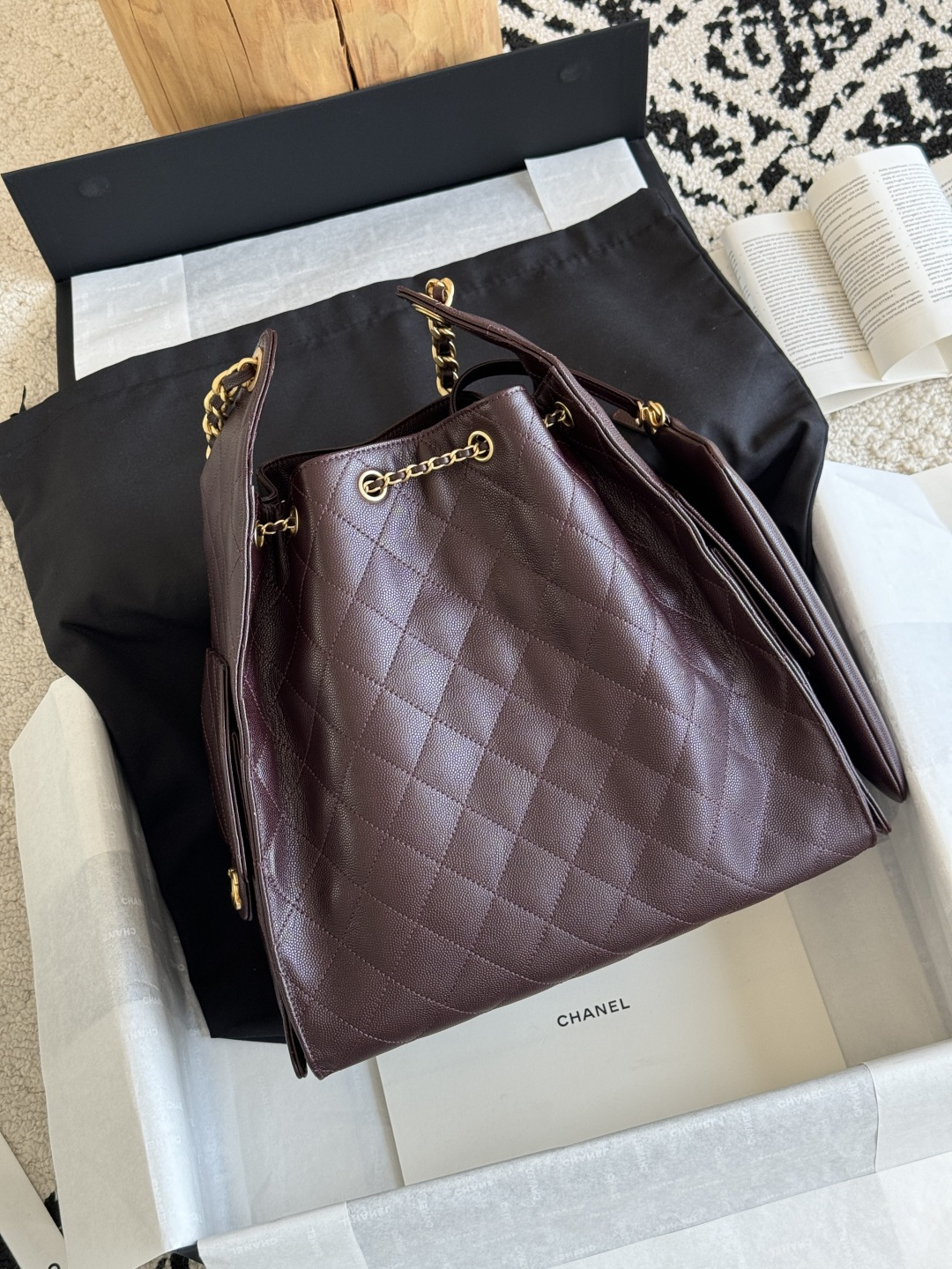 CHANEL MASTER 25 MEDIUM HANDBAG AS5311 62 (40*30*15cm) - Image 3