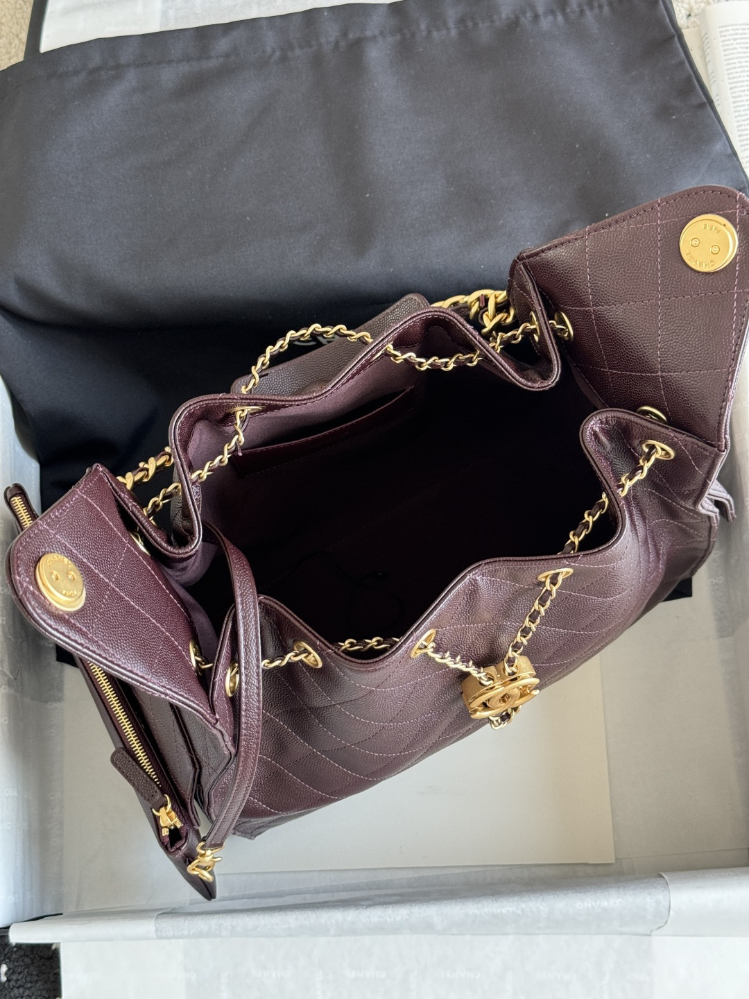 CHANEL MASTER 25 MEDIUM HANDBAG AS5311 62 (40*30*15cm) - Image 4