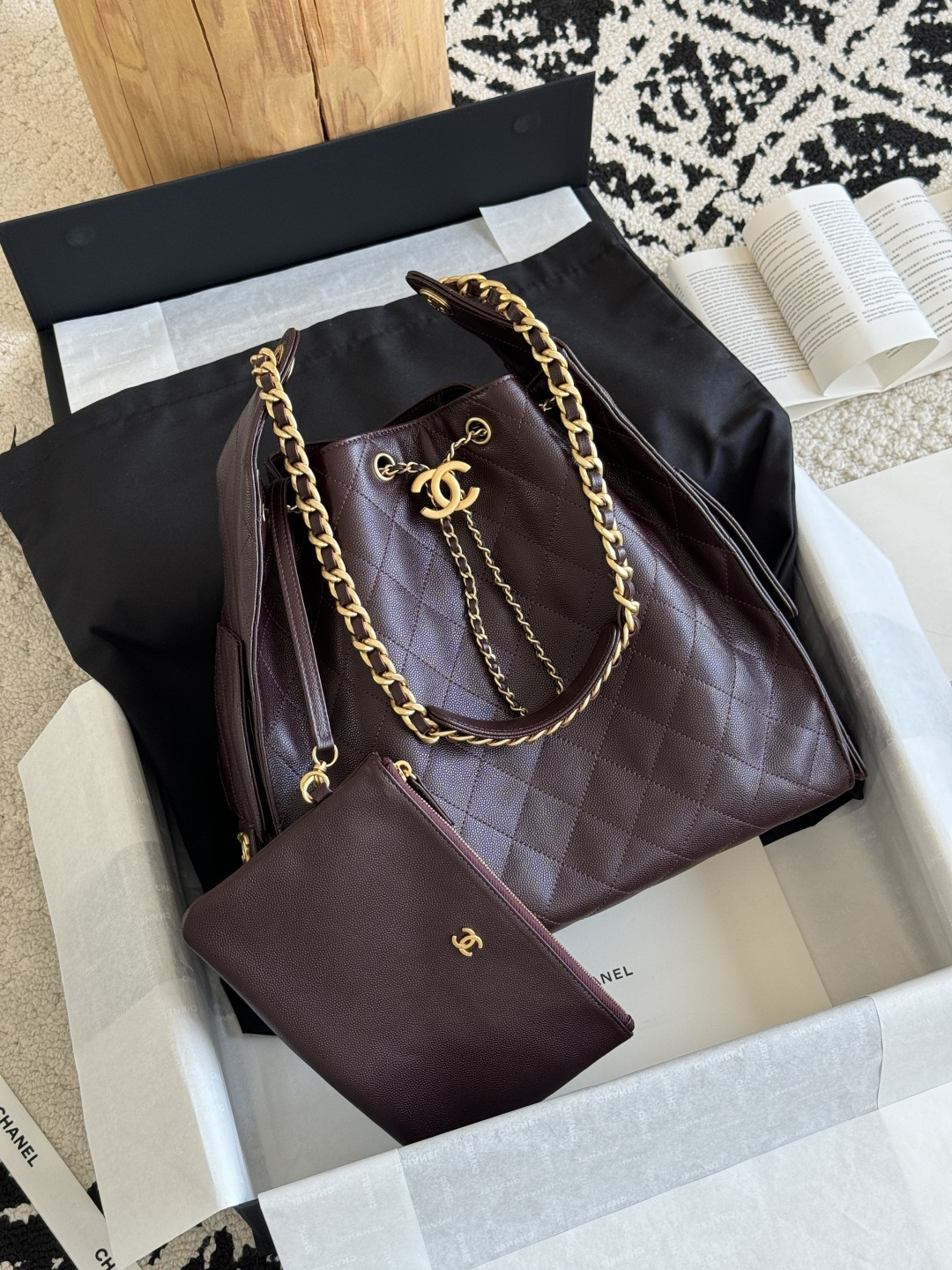 CHANEL MASTER 25 MEDIUM HANDBAG AS5311 62 (40*30*15cm) - Image 2