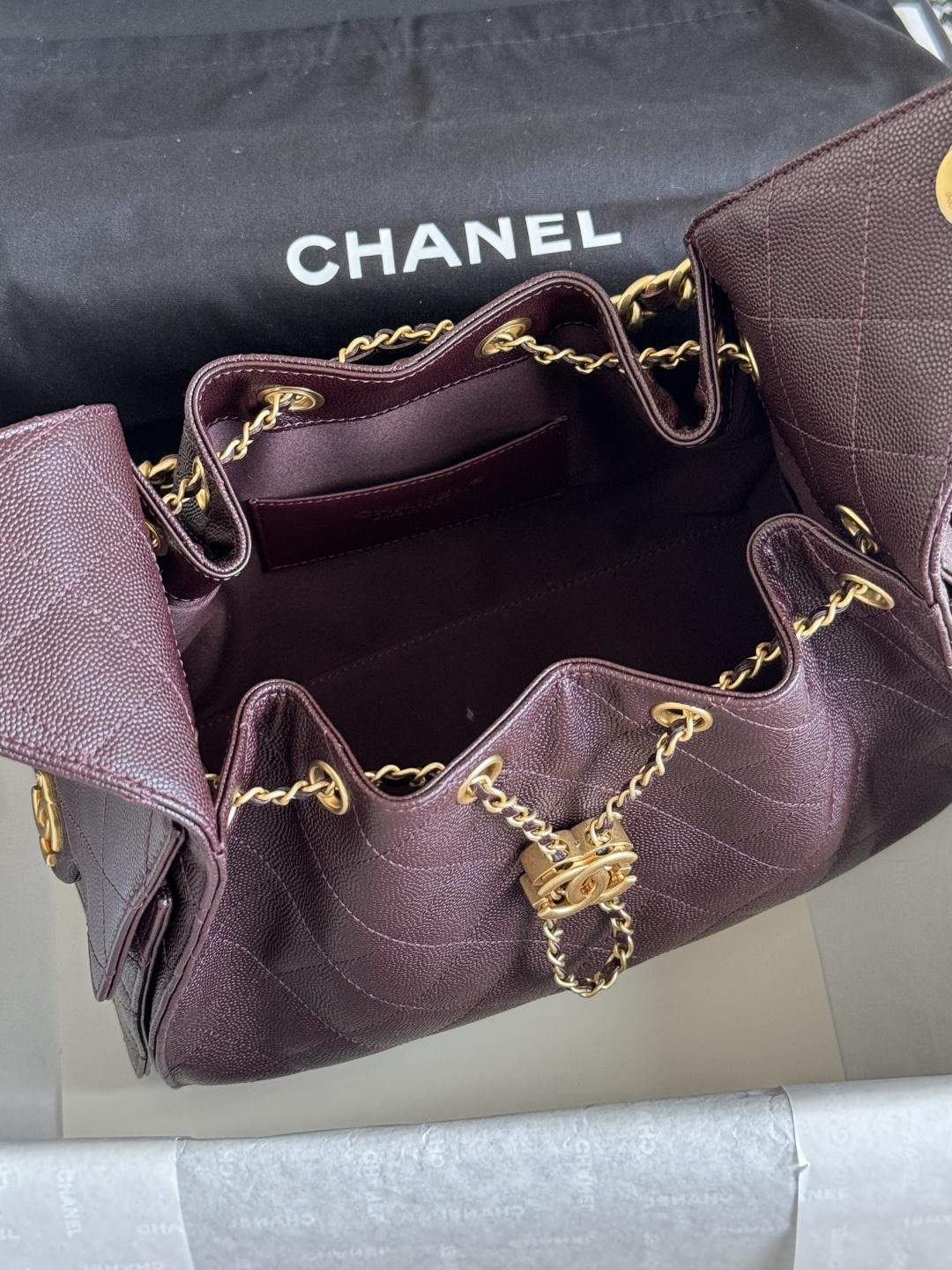 CHANEL MASTER 25 SMALL HANDBAG AS5293 10 (30*26*14cm) - Image 4