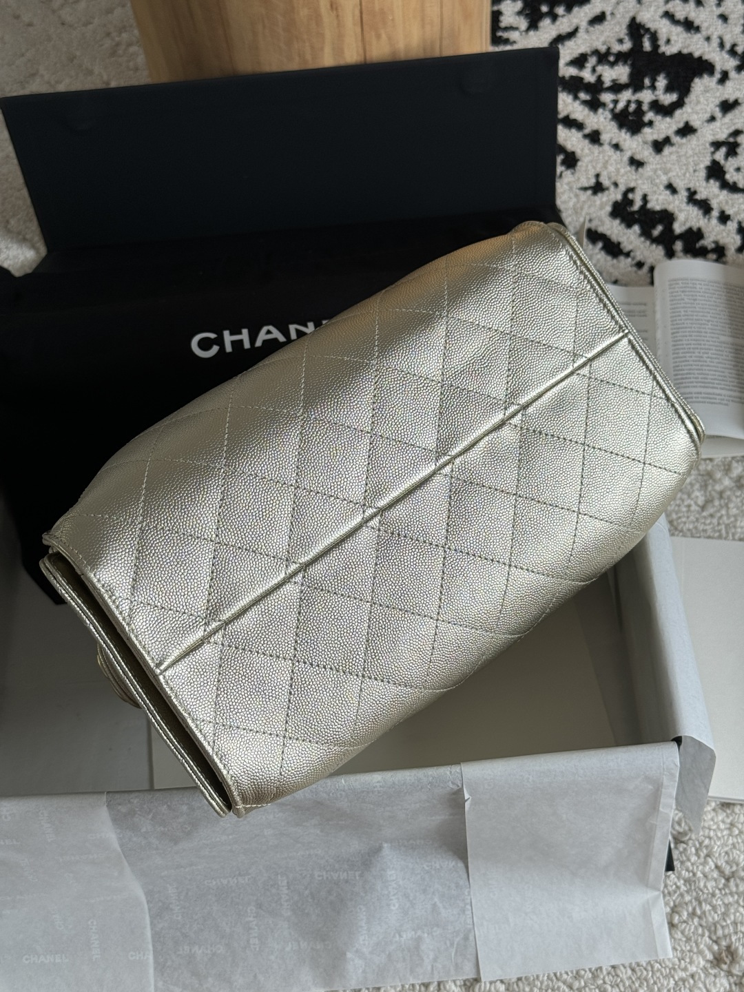 CHANEL MASTER 25 SMALL HANDBAG AS5293 B21392 U2241 (30*26*14cm) - Image 5