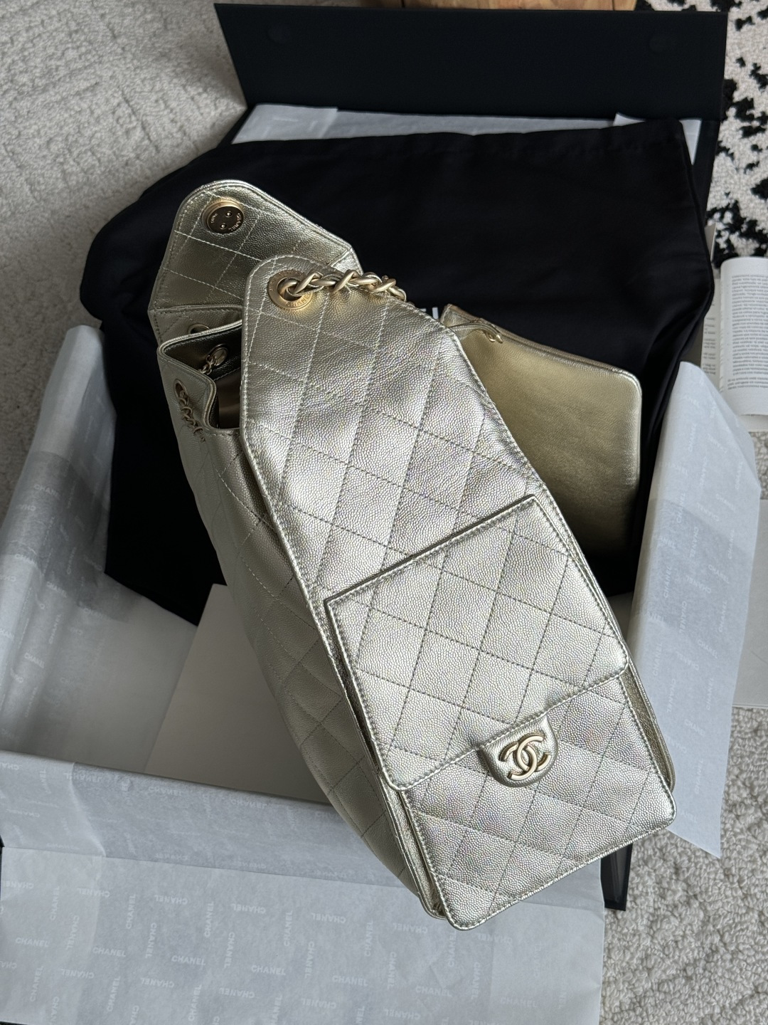 CHANEL MASTER 25 MEDIUM HANDBAG AS5311 (40*30*15cm)#6 - Image 2