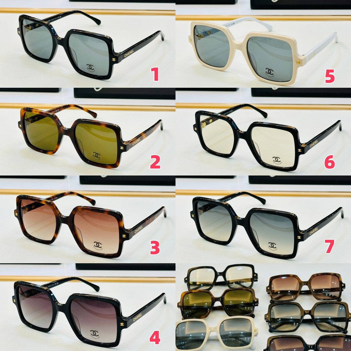 Chanel Glasses CH71773 53-20-140 - Image 2