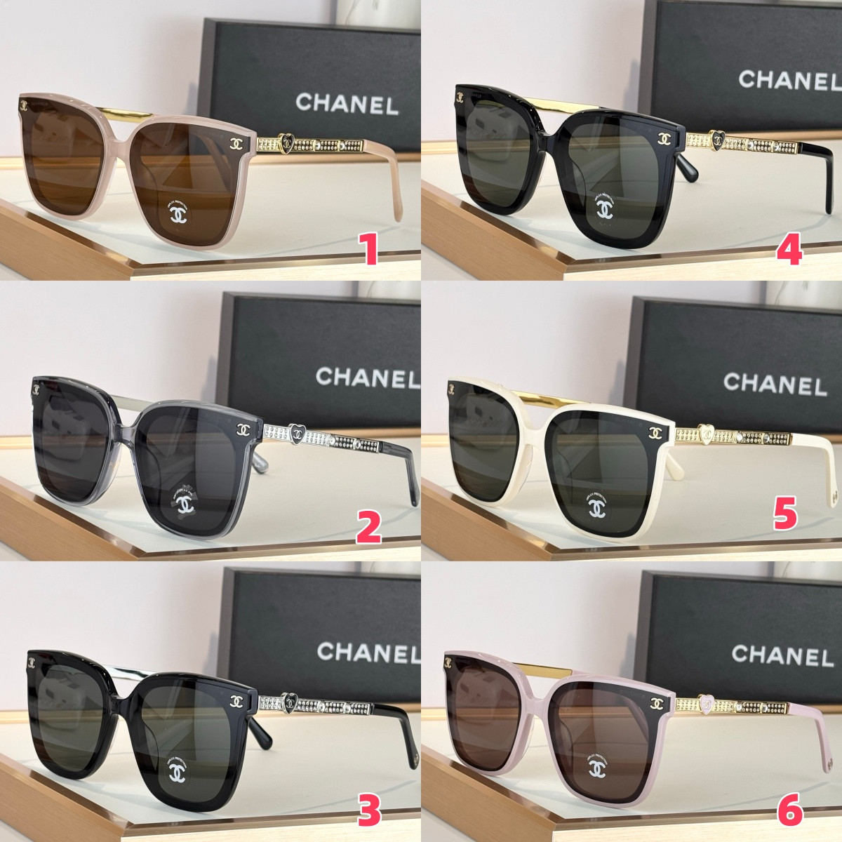 Chanel Glasses CH7814 66-17-145 - Image 2