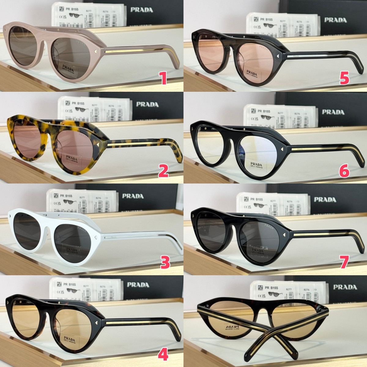 Prada Glasses PRB15S 51-21-145