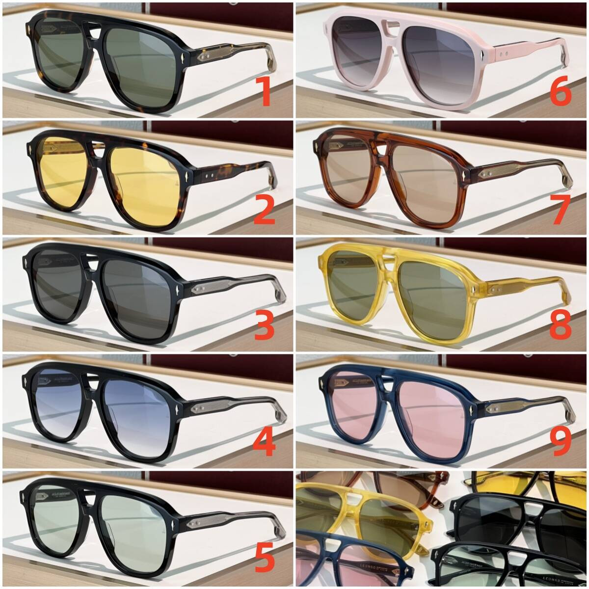 JMM Glasses LEONARD 57-18-146 - Image 2