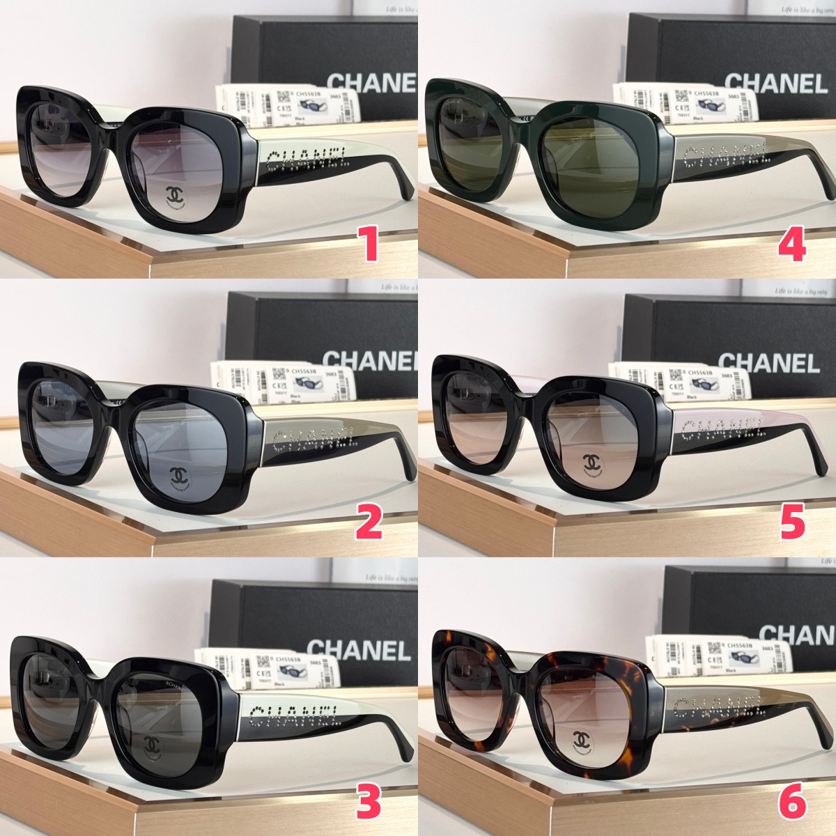 Chanel Glasses CH5563B 53-21-140 - Image 2