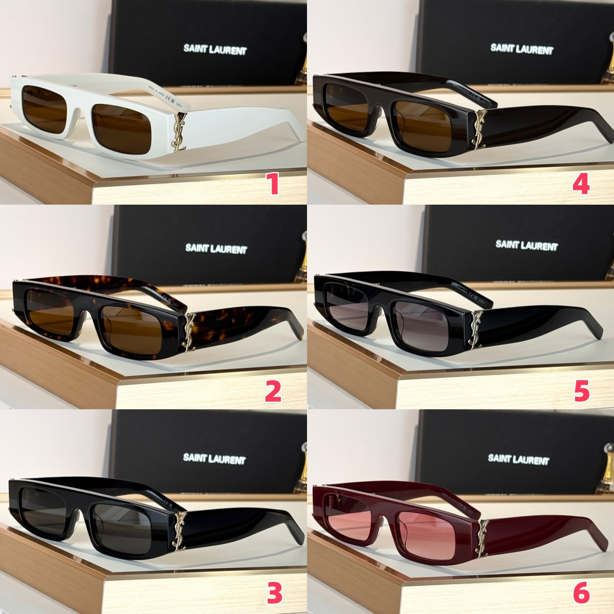 YSL Glasses SLM183F 50-20-145 - Image 2