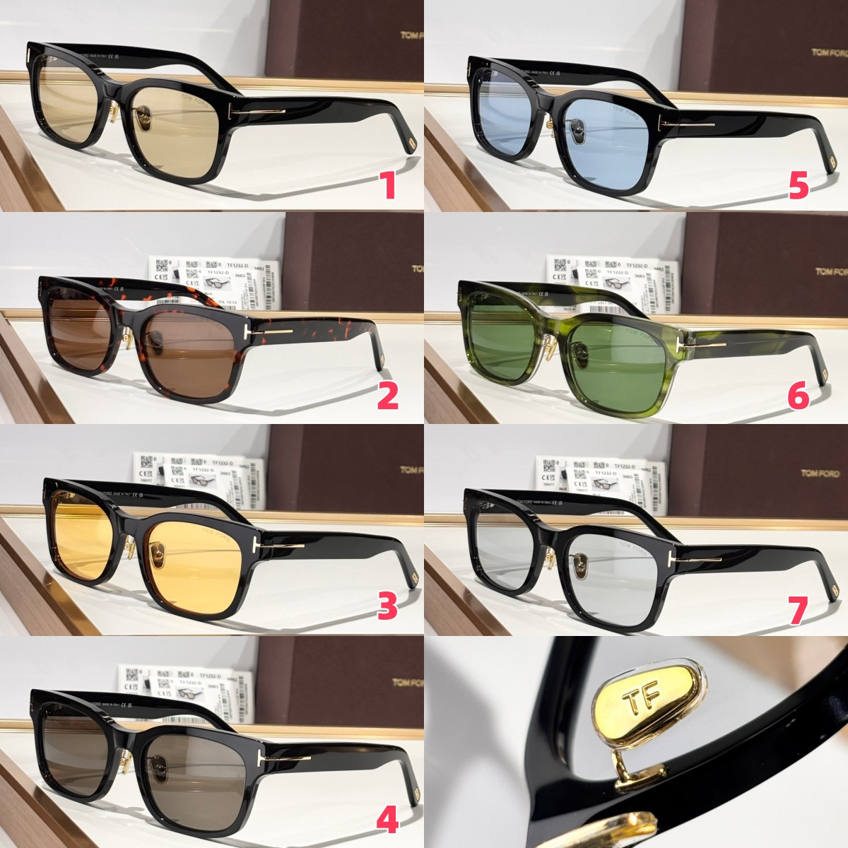 Tom Ford Glasses TF1232-D 55-19-145 - Image 2