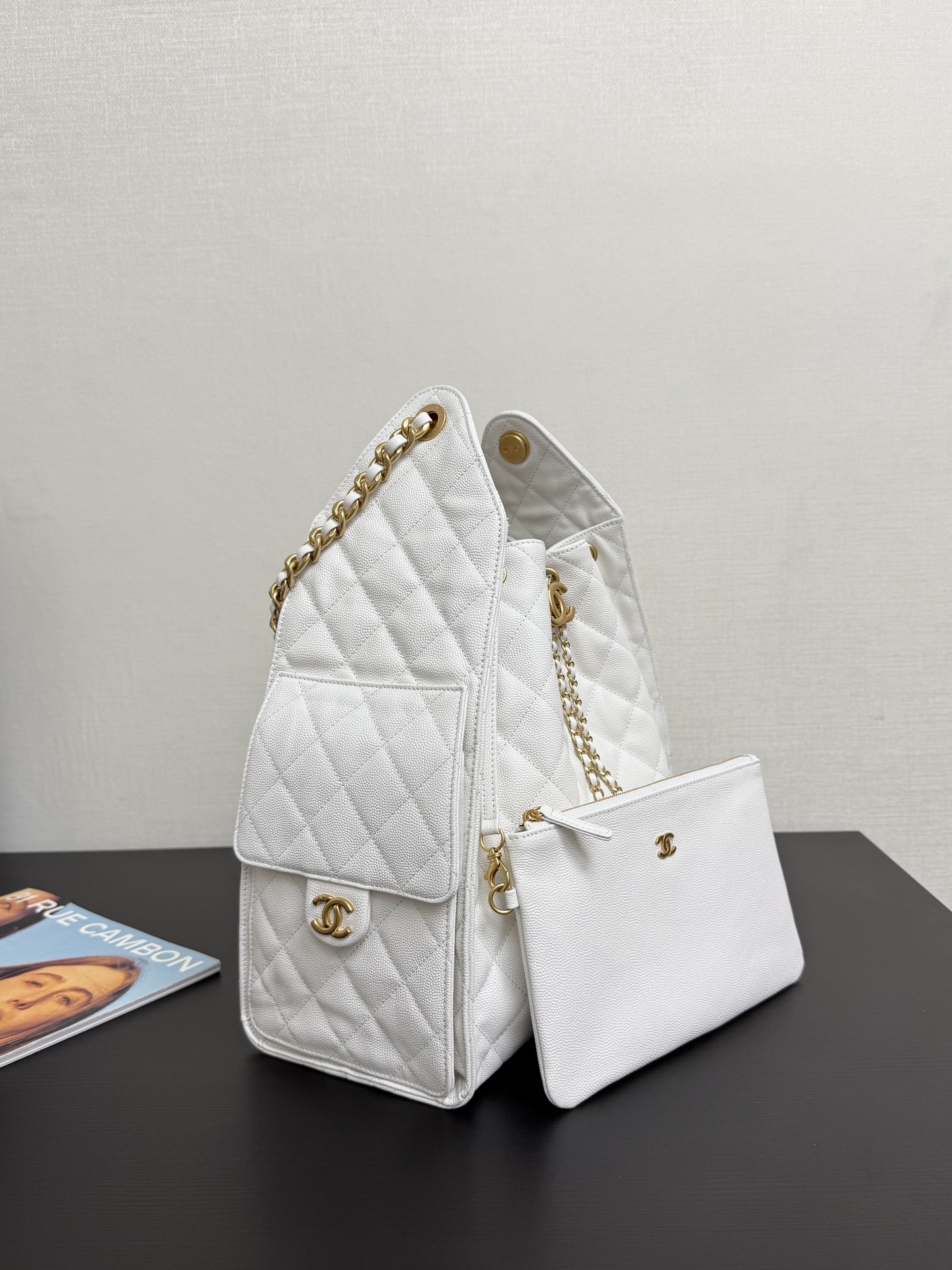 CHANEL MASTER 25 MEDIUM HANDBAG AS5311 (40*30*15cm)#5 - Image 4