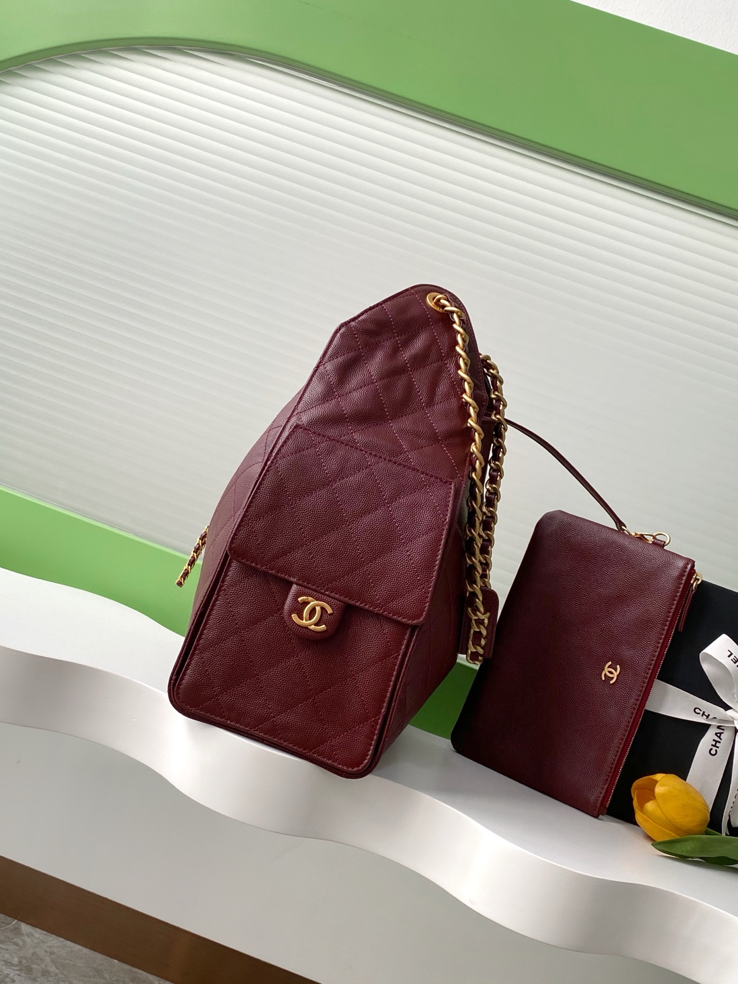 CHANEL 25 MASTER MEDIUM HANDBAG AS5311 67 (40*30*15cm) - Image 4