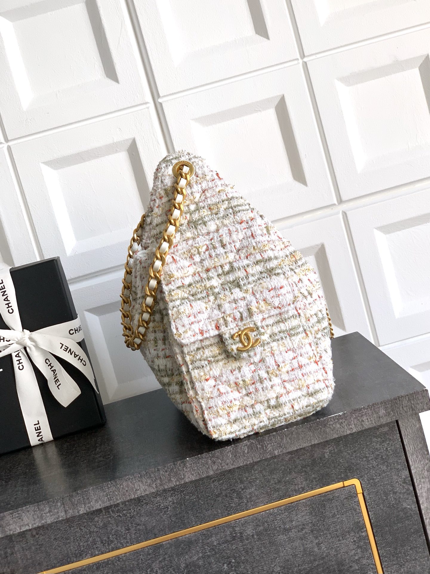 CHANEL MASTER 25 SMALL HANDBAG AS5293 B21178 (30*26*14cm) - Image 4