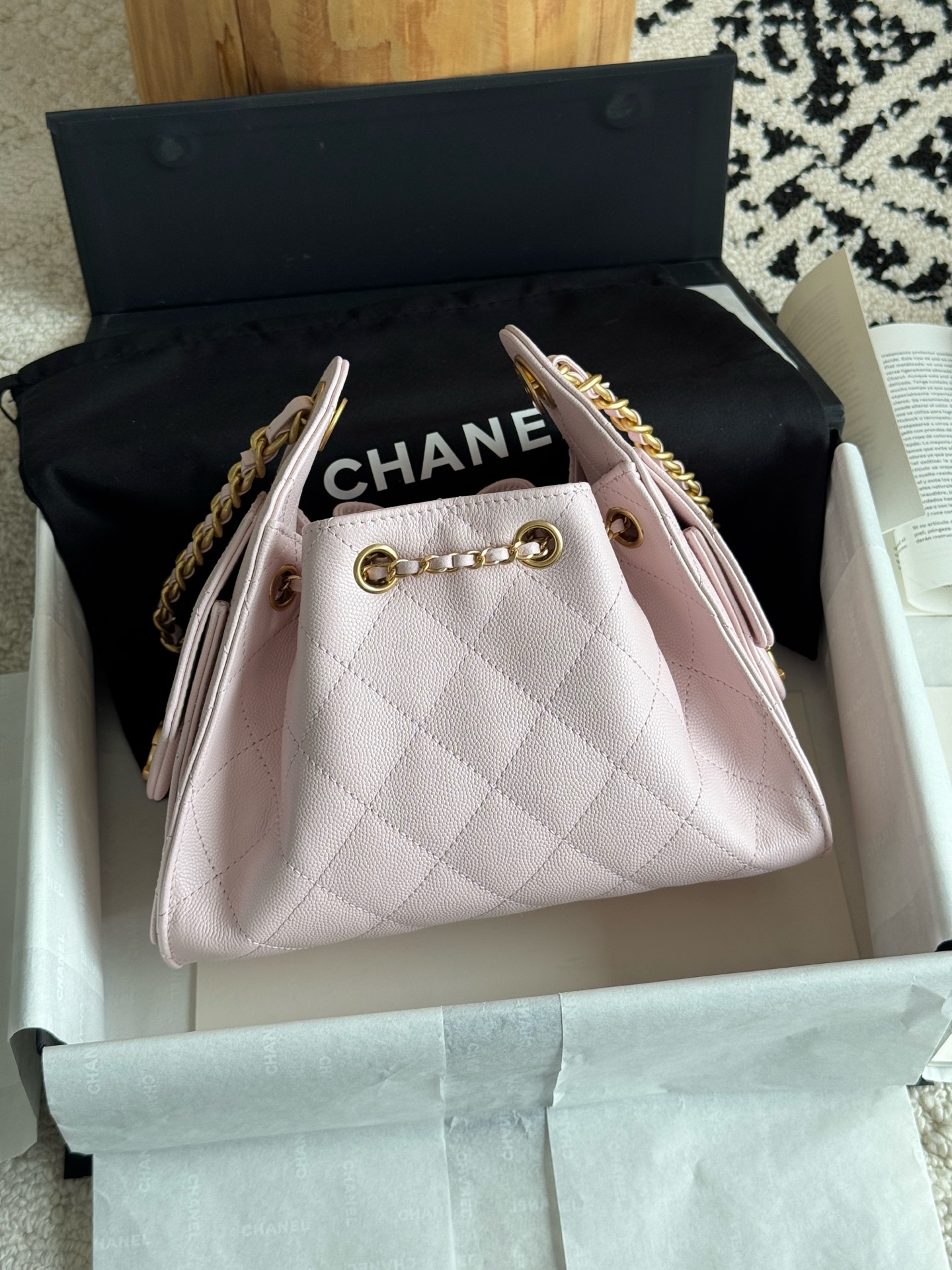 CHANEL MASTER 25 MINI HANDBAG AS5631 (22*20*12.5cm) - Image 3