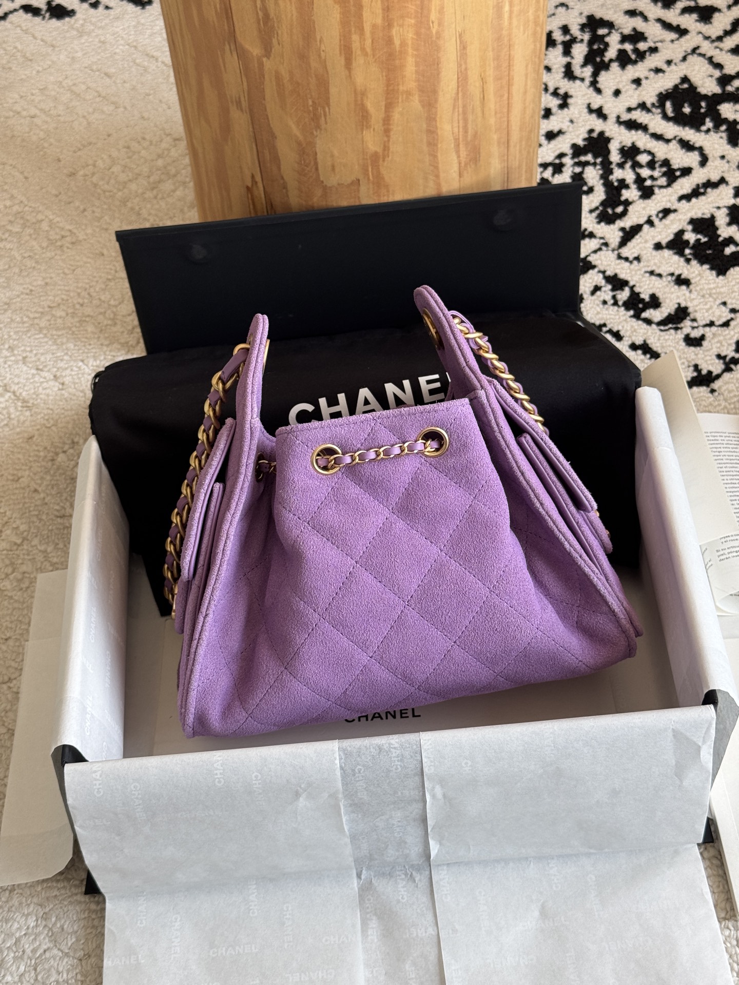 CHANEL 25 MINI HANDBAG AS5631 (20*22*12.5cm) - Image 3