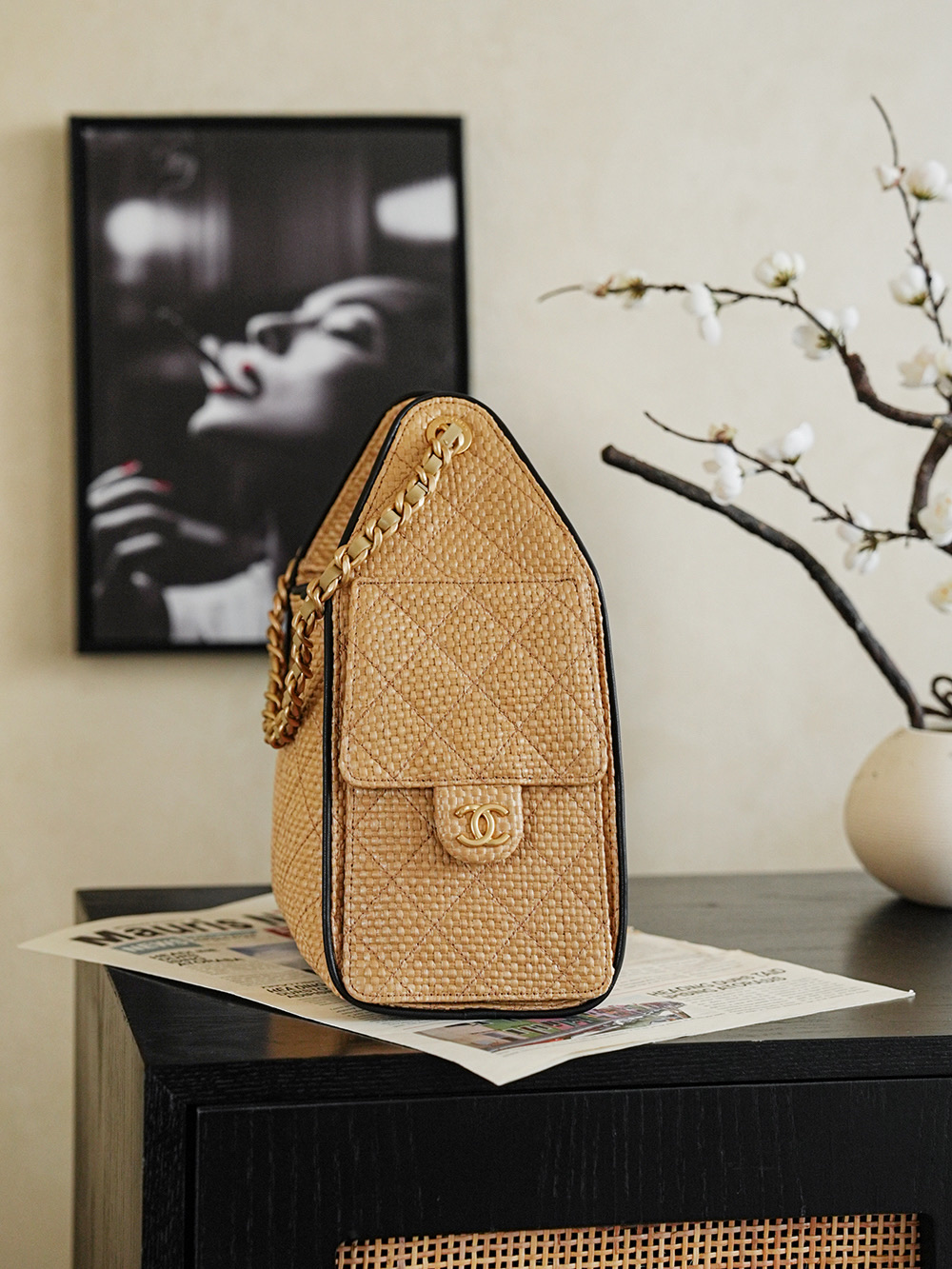 CHANEL MASTER 25 SMALL HANDBAG BRAID AS5293 (30*26*14cm) - Image 5