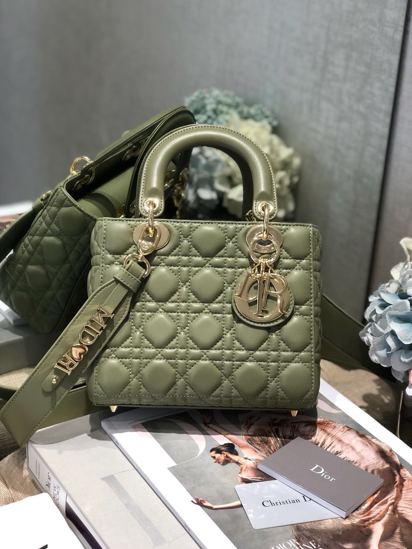 Small Lady Dior My ABCDior Bag 8 x 6.5 x 3 inches - Lady Dior Bags - Dior - Luxury Brands Bags
