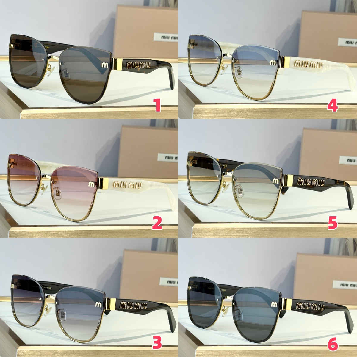 Miu Miu Glasses MU 70ZS 62-16-145