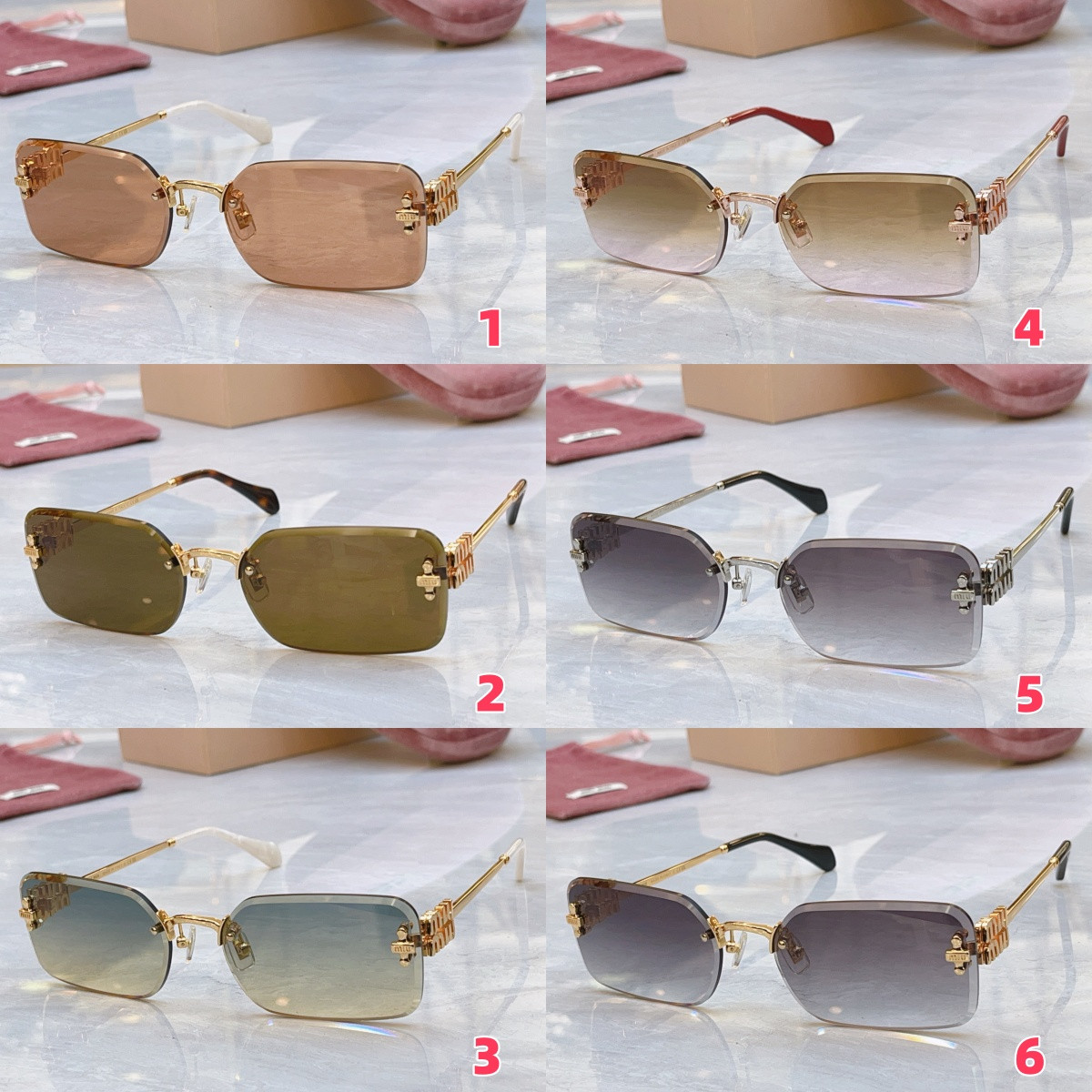 Miu Miu Glasses MU 166AV 62-19-143 - Image 2
