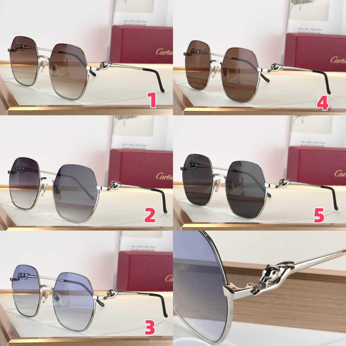 Cartier Glasses CT0267S 58-21-145 - Image 2