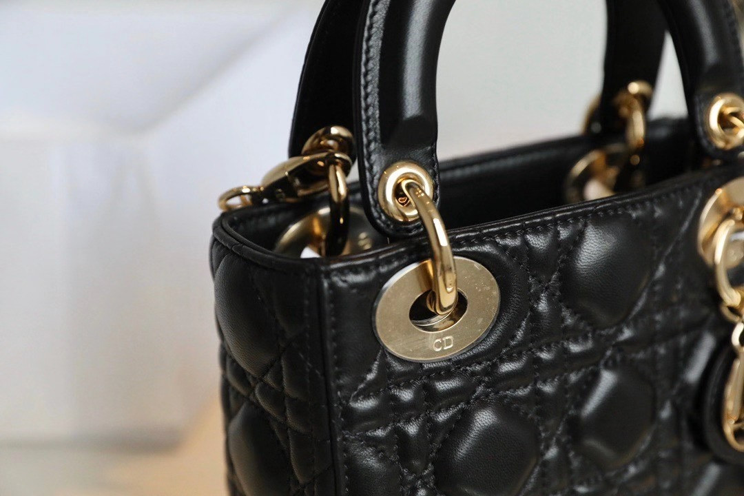 Mini Lady Dior Bag 17cm 6.5 x 6 x 3 inches - Lady Dior Bags - Dior - Luxury Brands Bags - Image 5