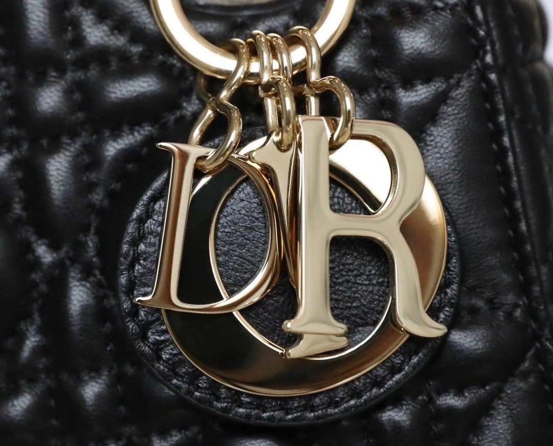 Mini Lady Dior Bag 17cm 6.5 x 6 x 3 inches - Lady Dior Bags - Dior - Luxury Brands Bags - Image 6