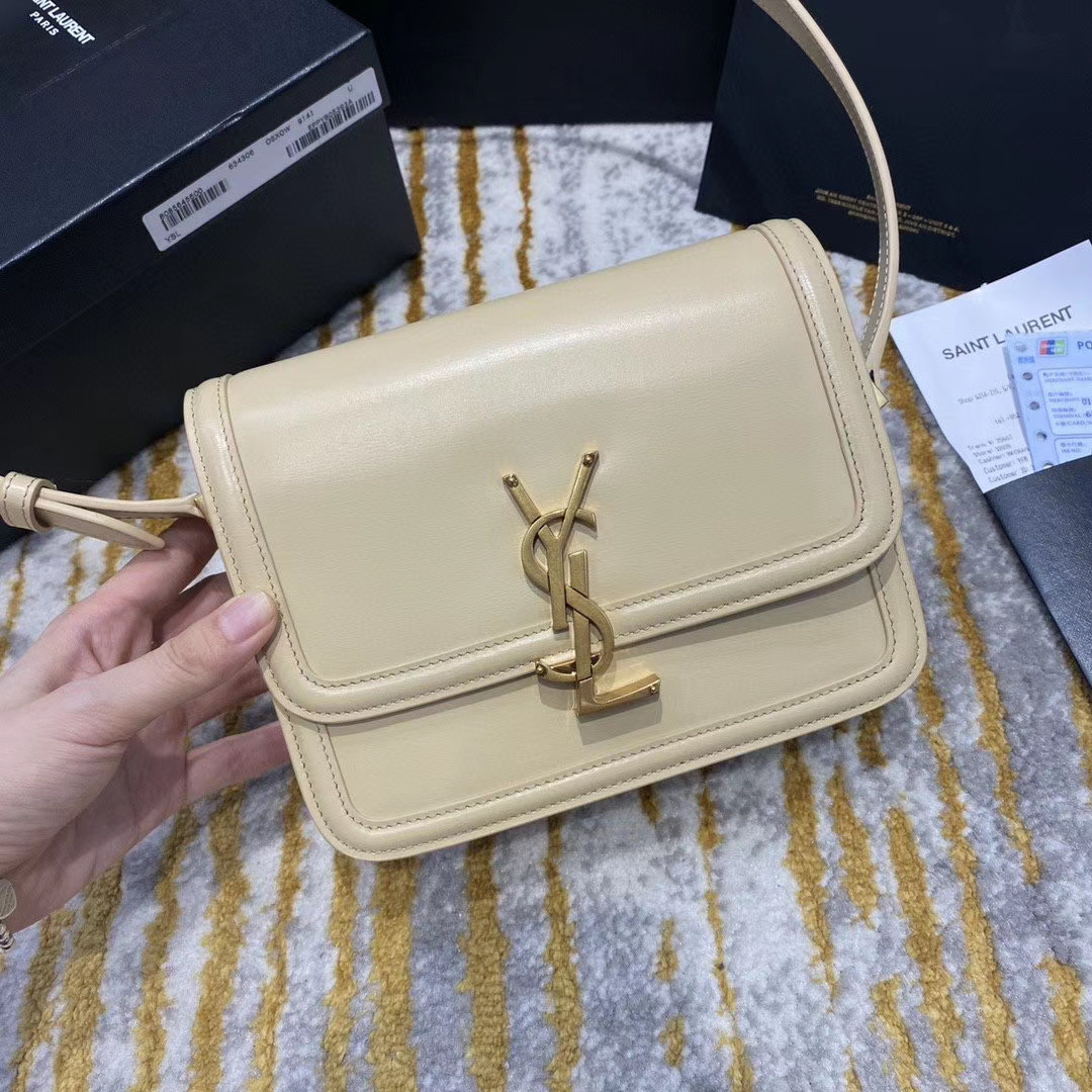 SAINT LAURENT YSL SOLFERINO BOX BAG 19CM - Handbags - YSL - Luxury Brands Bags