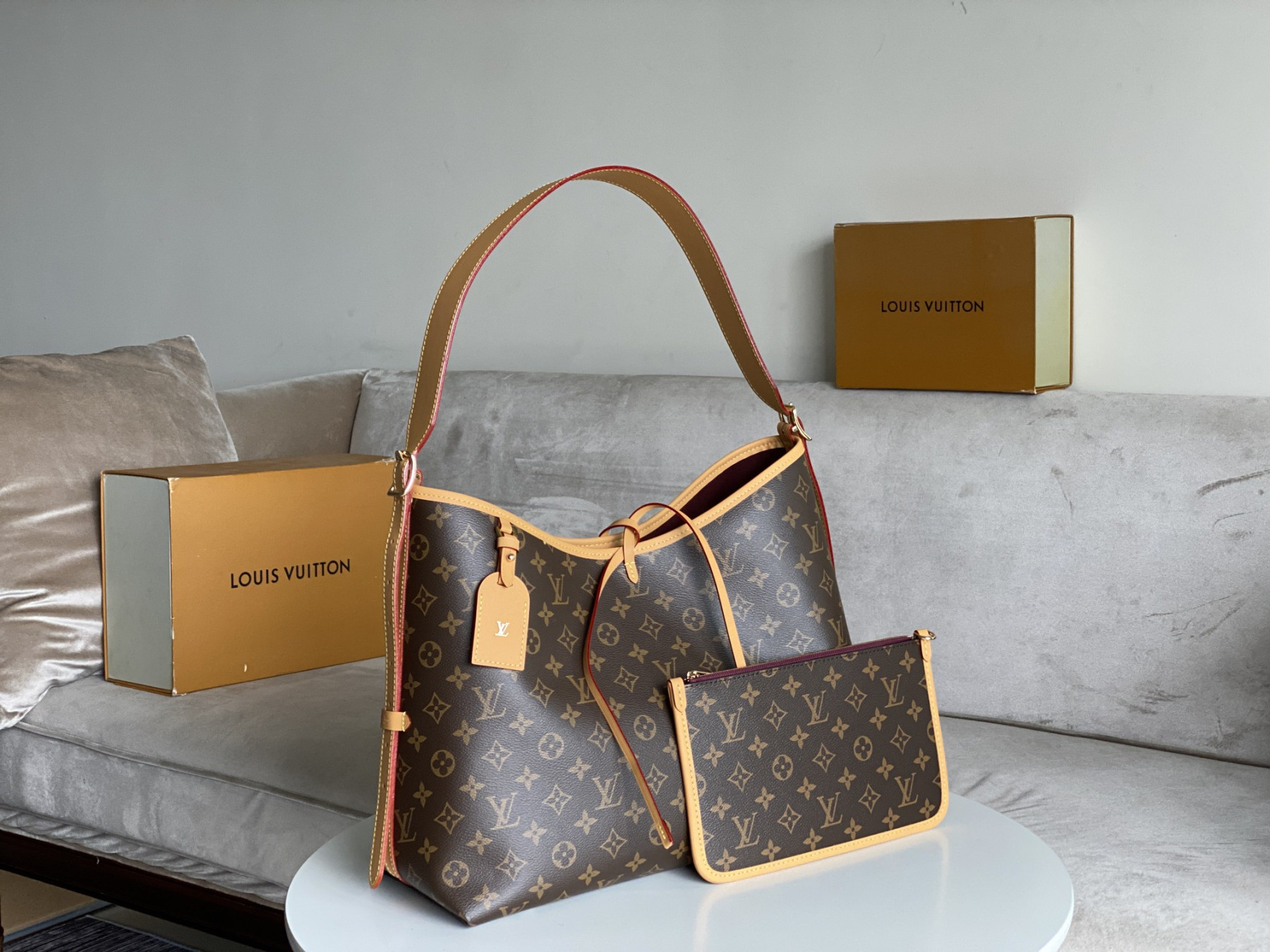 LV CARRYALL MM M46197 (39*30*15cm) - Image 8