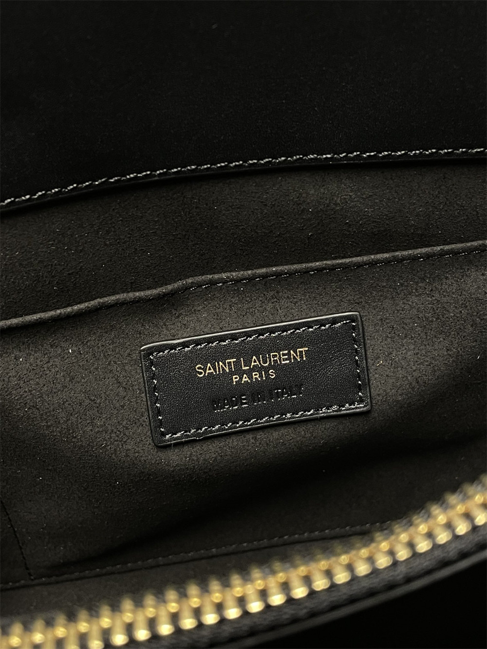 YSL SAC DE JOUR BABY IN SHINY LEATHER BLACK - Image 9