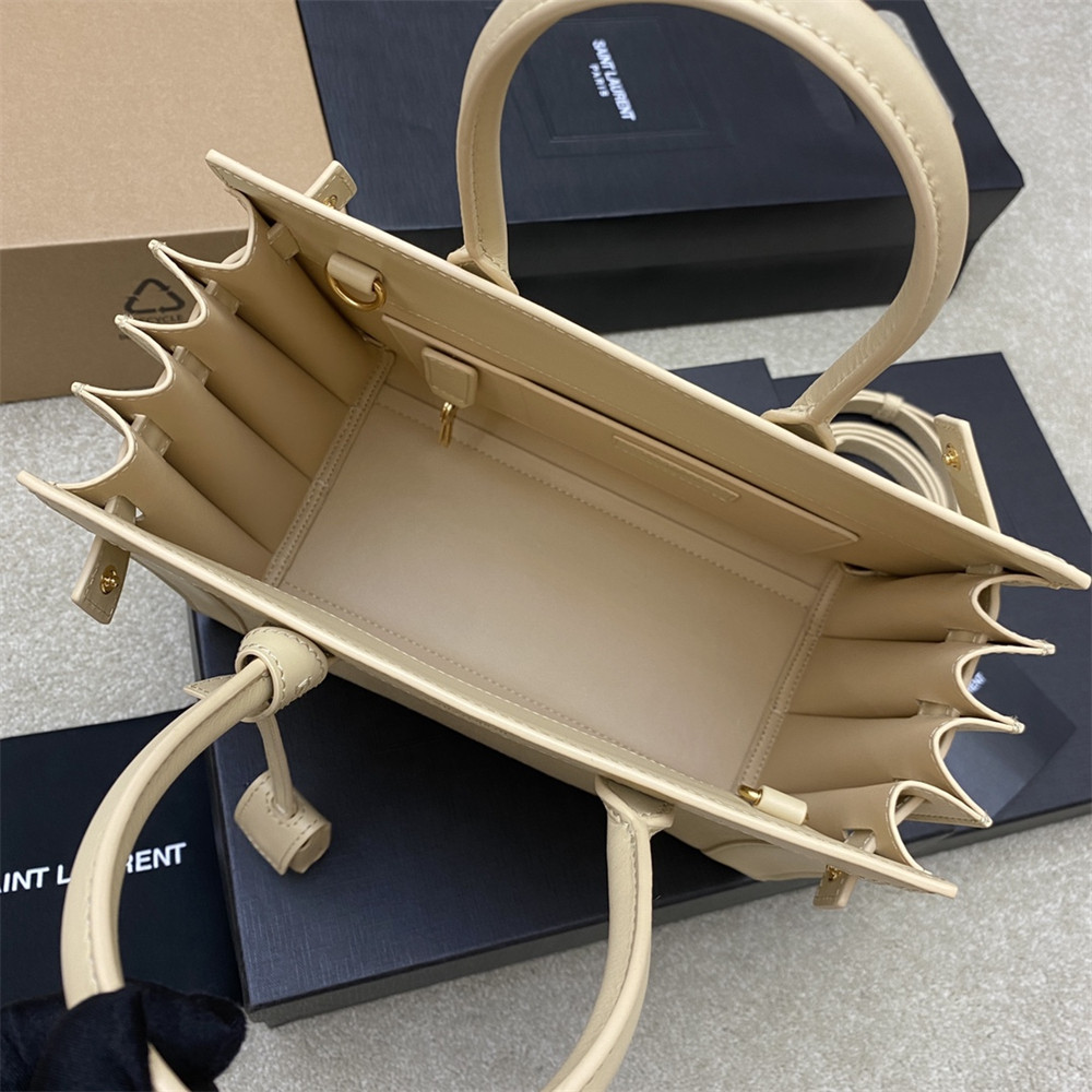 YSL SAC DE JOUR BABY IN CANVAS HANDBAG - Image 9