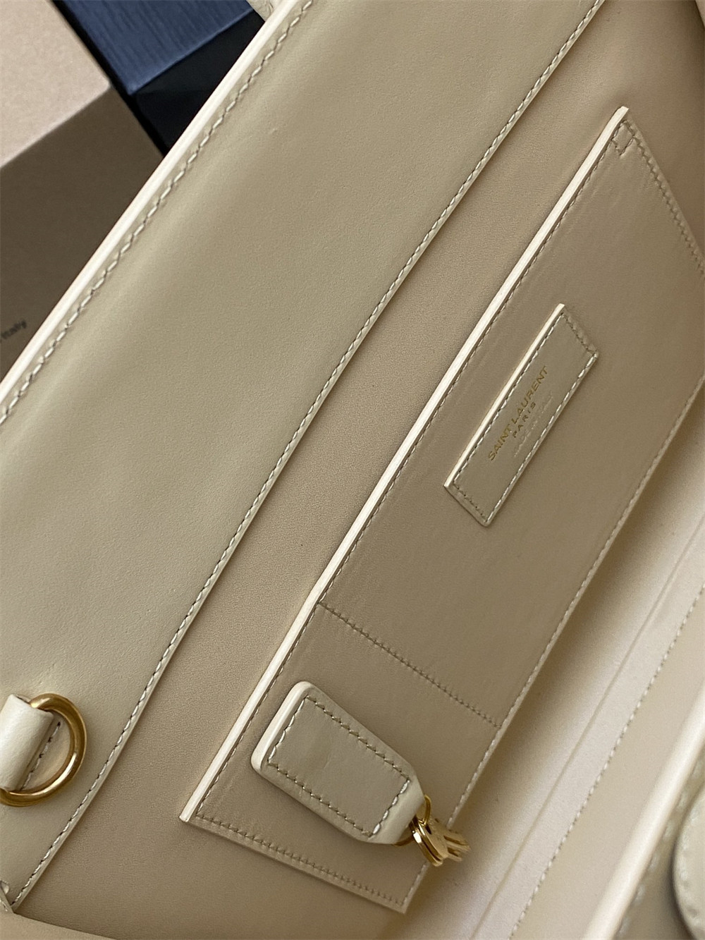 YSL SAC DE JOUR BABY IN CANVAS HANDBAG - Image 10