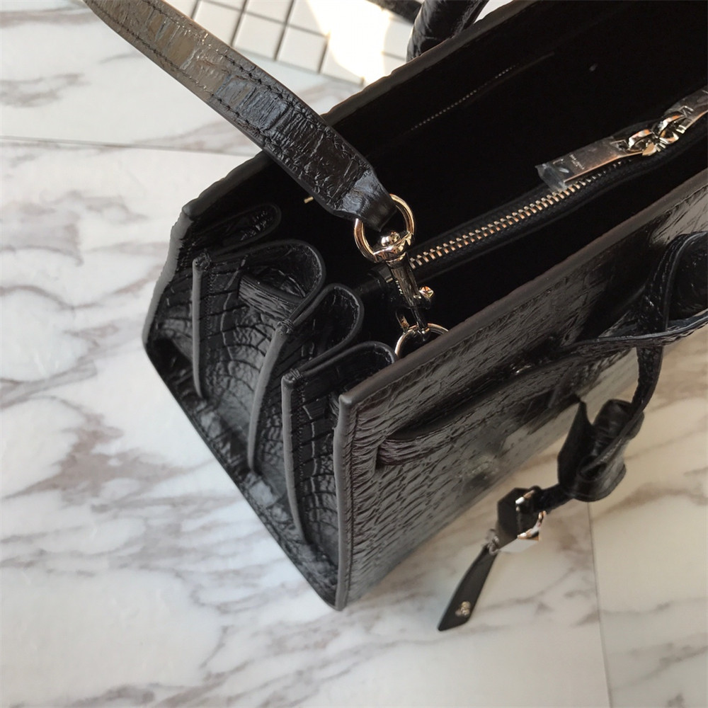 YSL SAC DE JOUR SMALL IN MATTE CROCODILE EMBOSSED LEATHER - Image 10