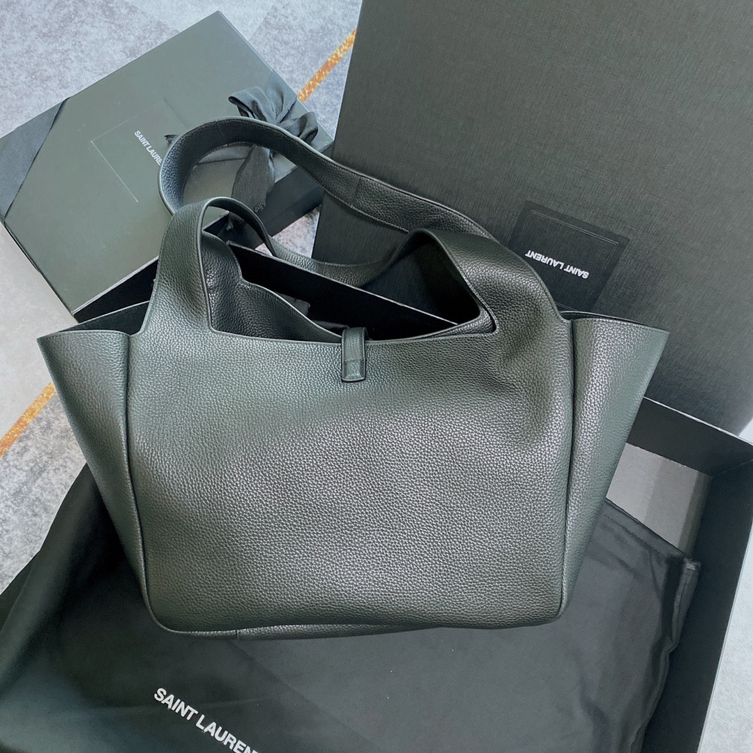 YSL BEA IN GRAINED LEATHER Black (50*28*18cm) - Image 3