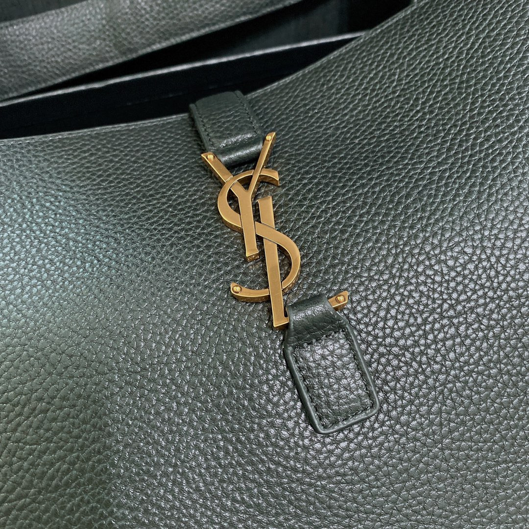 YSL BEA IN GRAINED LEATHER Black (50*28*18cm) - Image 5
